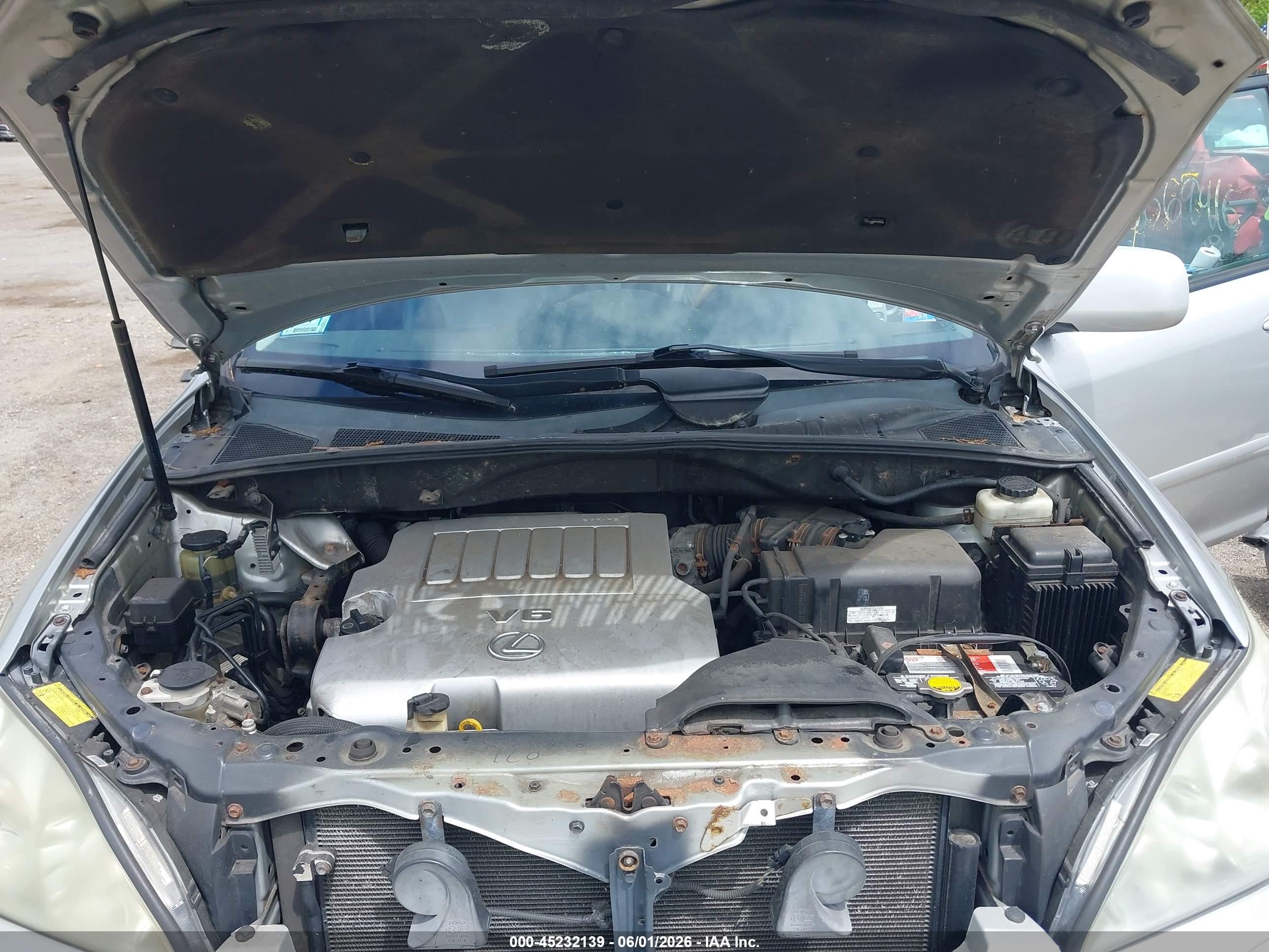 2007 Lexus Rx 350   Silver vin: 2T2HK31UX7C040890