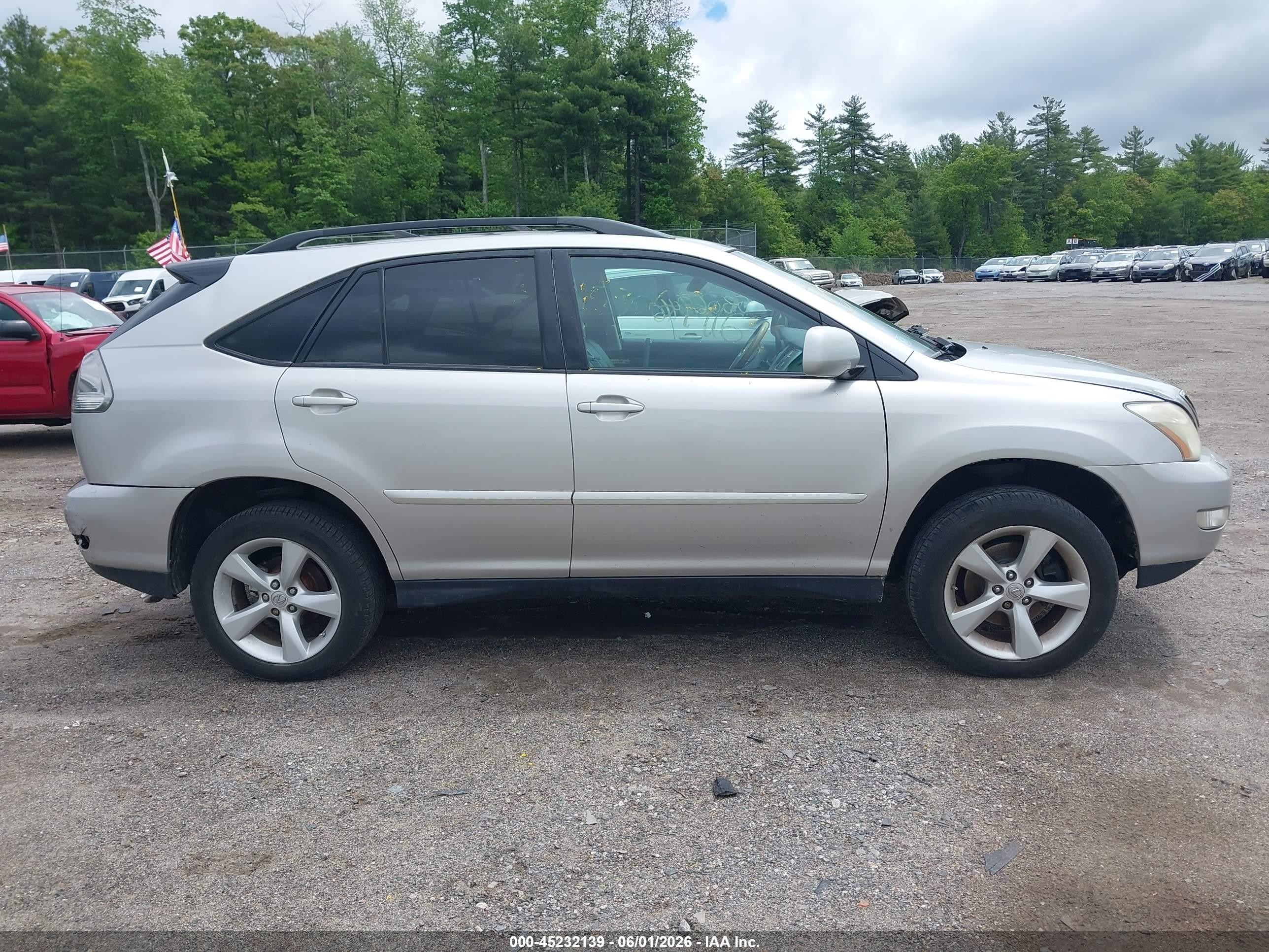 2007 Lexus Rx 350   Silver vin: 2T2HK31UX7C040890
