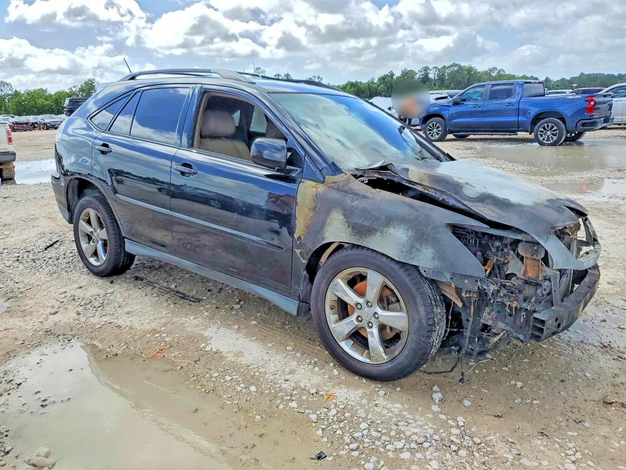 2007 Lexus Rx 350 Черный vin: 2T2HK31UX7C043854