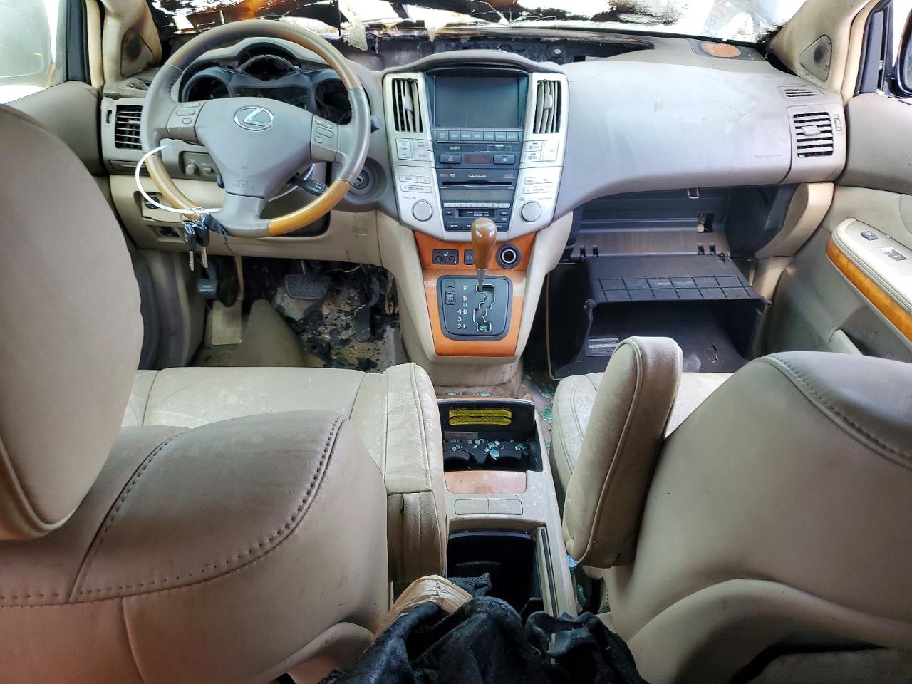 2007 Lexus Rx 350 Черный vin: 2T2HK31UX7C043854