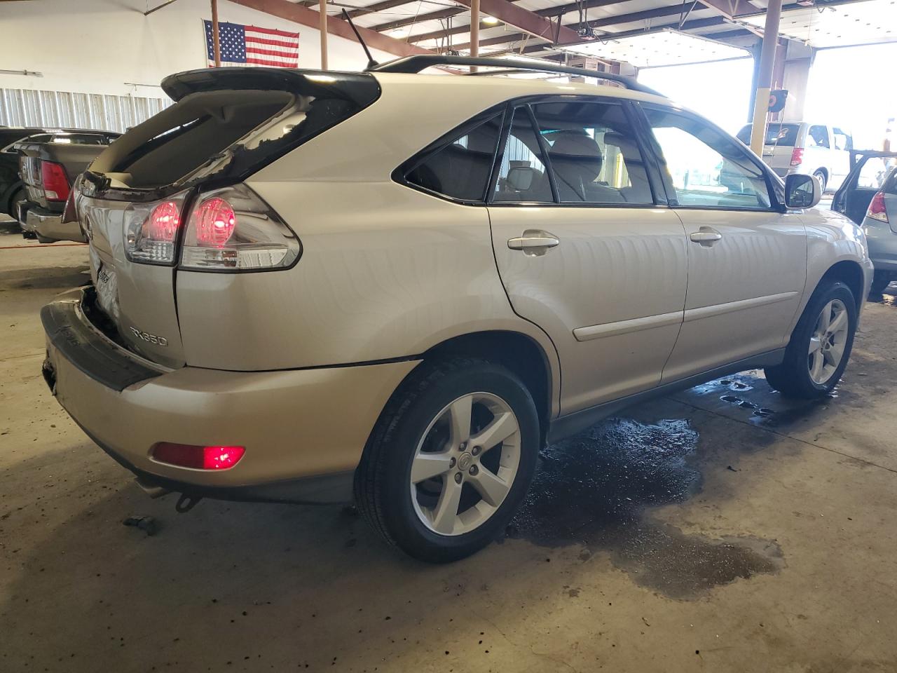 2007 Lexus Rx 350 Beige vin: 2T2HK31UX7C046303