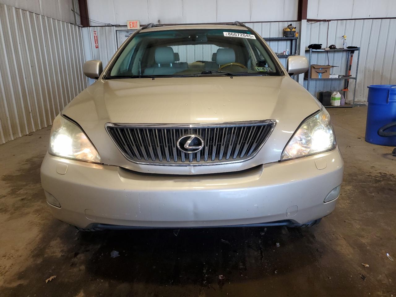 2007 Lexus Rx 350 Beige vin: 2T2HK31UX7C046303