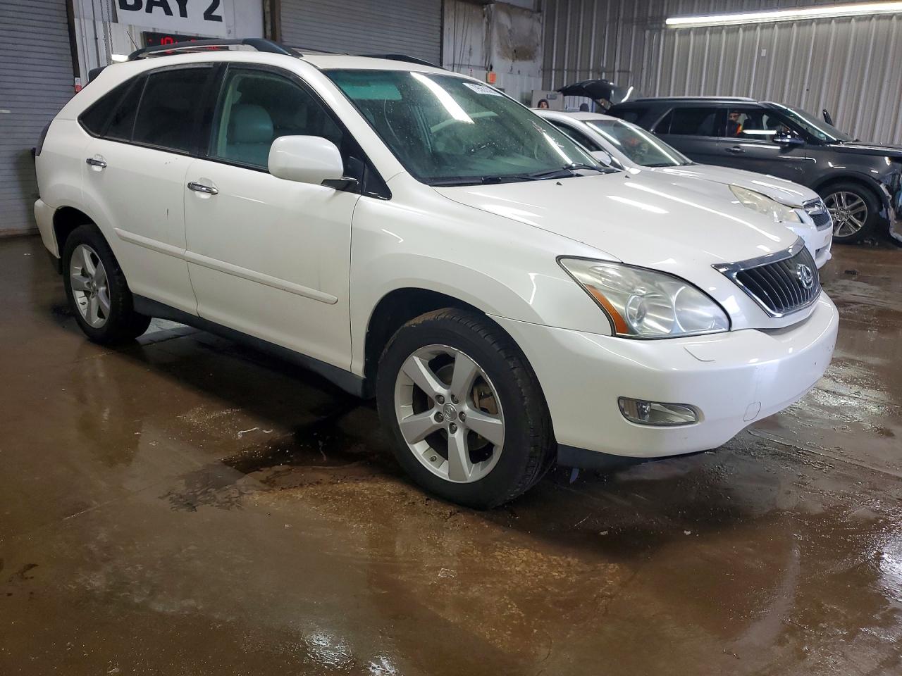 2008 Lexus Rx 350 Base White vin: 2T2HK31UX8C057576