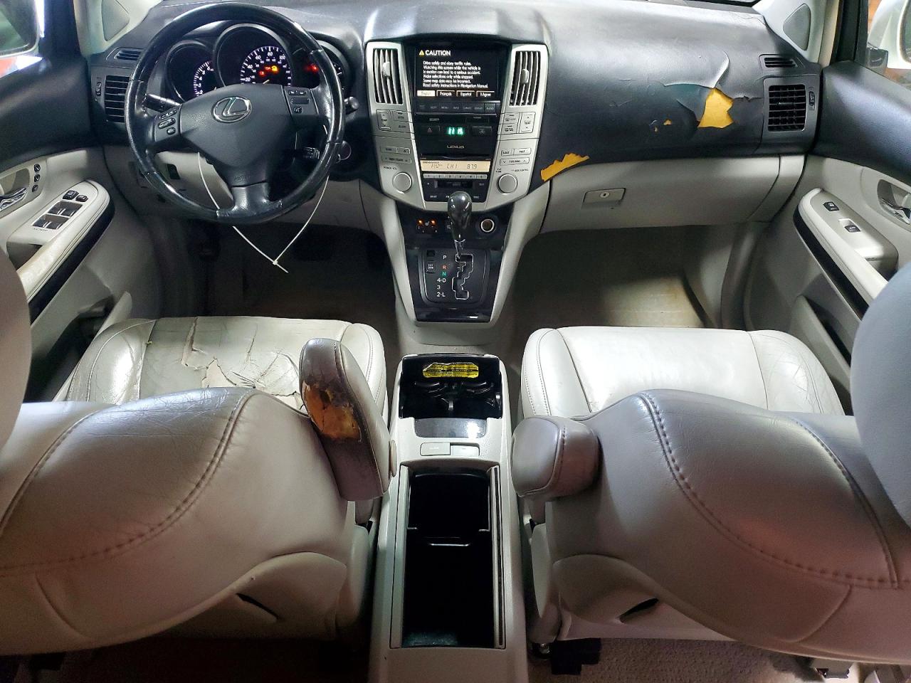 2008 Lexus Rx 350 Base White vin: 2T2HK31UX8C057576