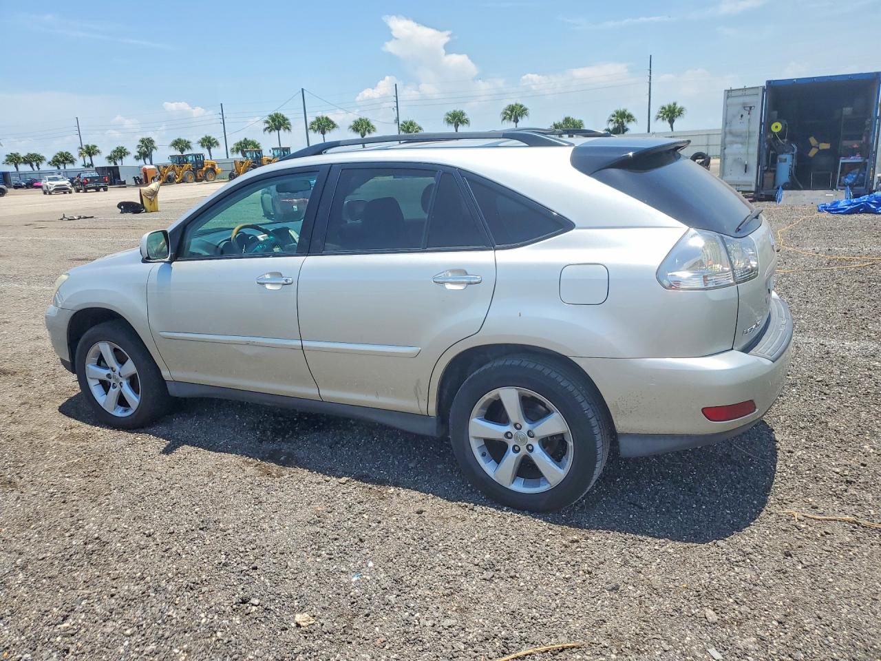 2008 Lexus Rx 350 Silver vin: 2T2HK31UX8C066973