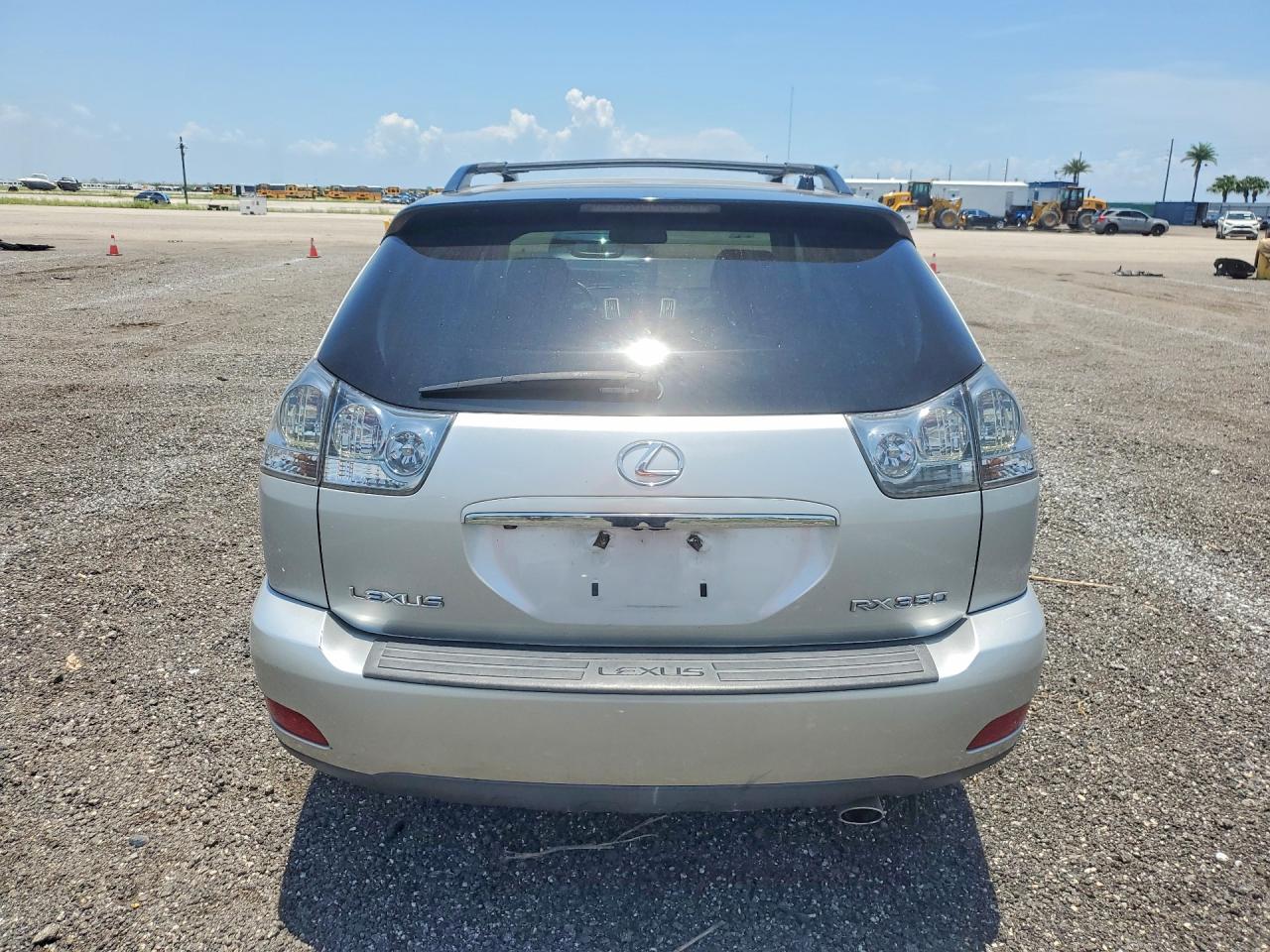 2008 Lexus Rx 350 Silver vin: 2T2HK31UX8C066973