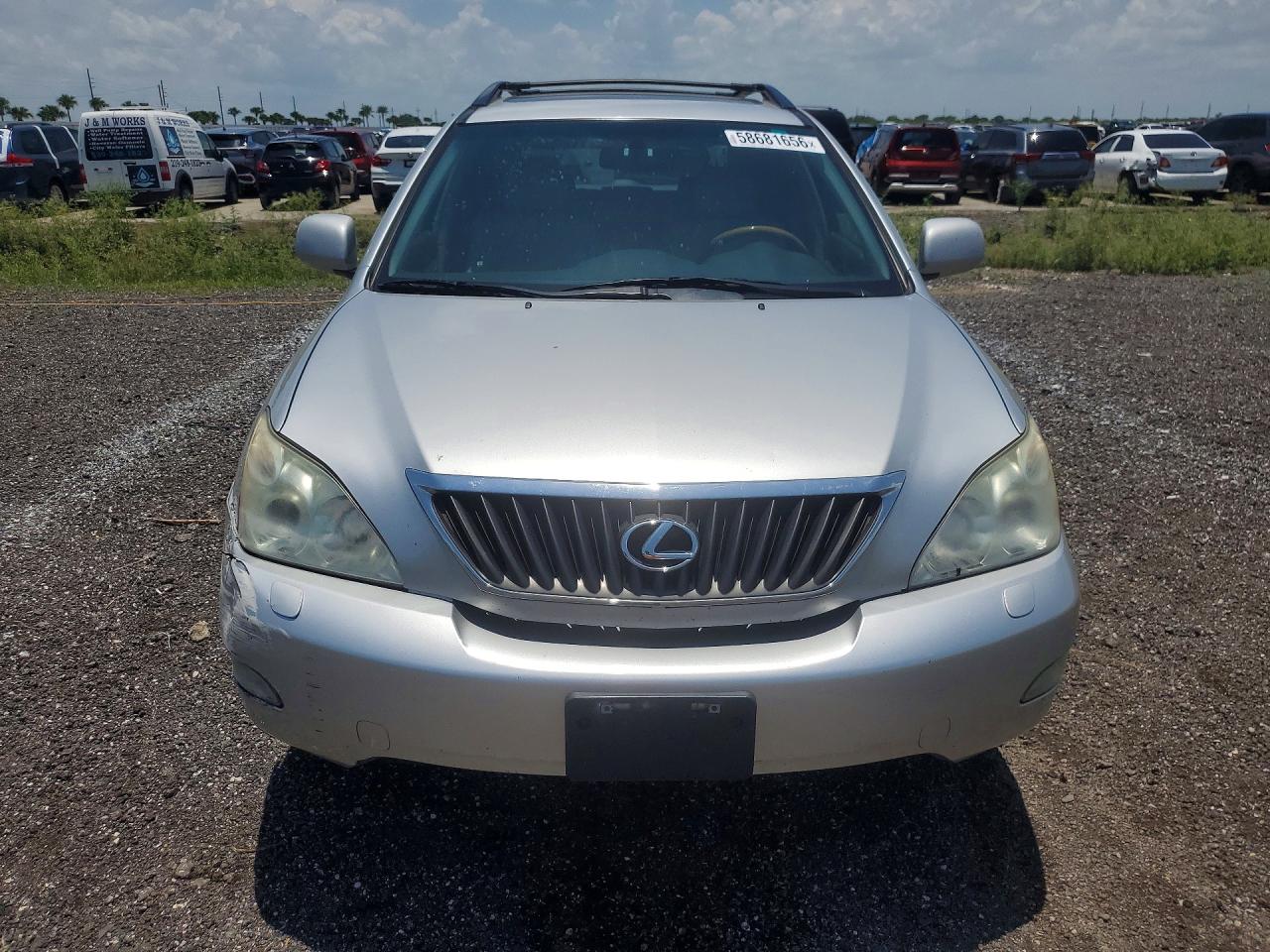 2008 Lexus Rx 350 Silver vin: 2T2HK31UX8C066973