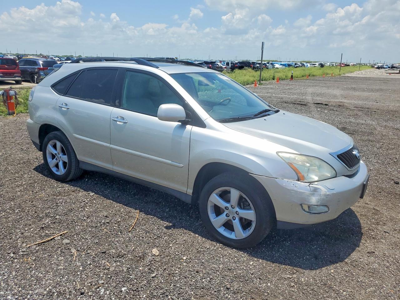 2008 Lexus Rx 350 Silver vin: 2T2HK31UX8C066973