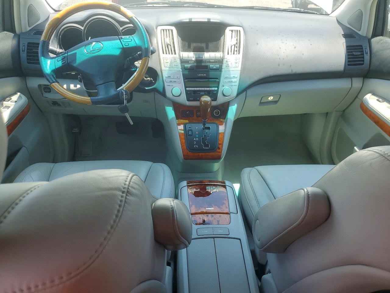 2008 Lexus Rx 350 Silver vin: 2T2HK31UX8C066973