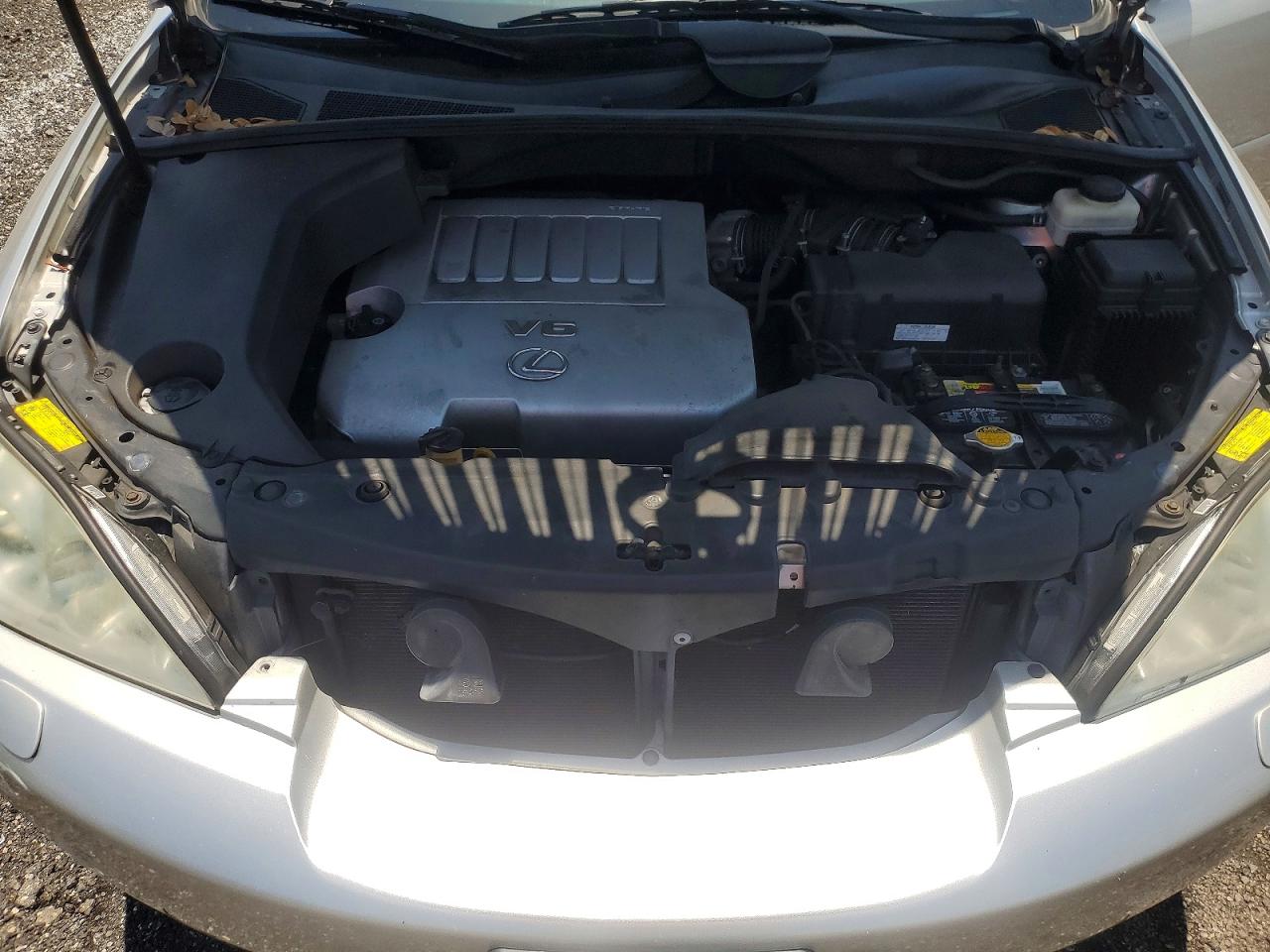 2008 Lexus Rx 350 Silver vin: 2T2HK31UX8C066973
