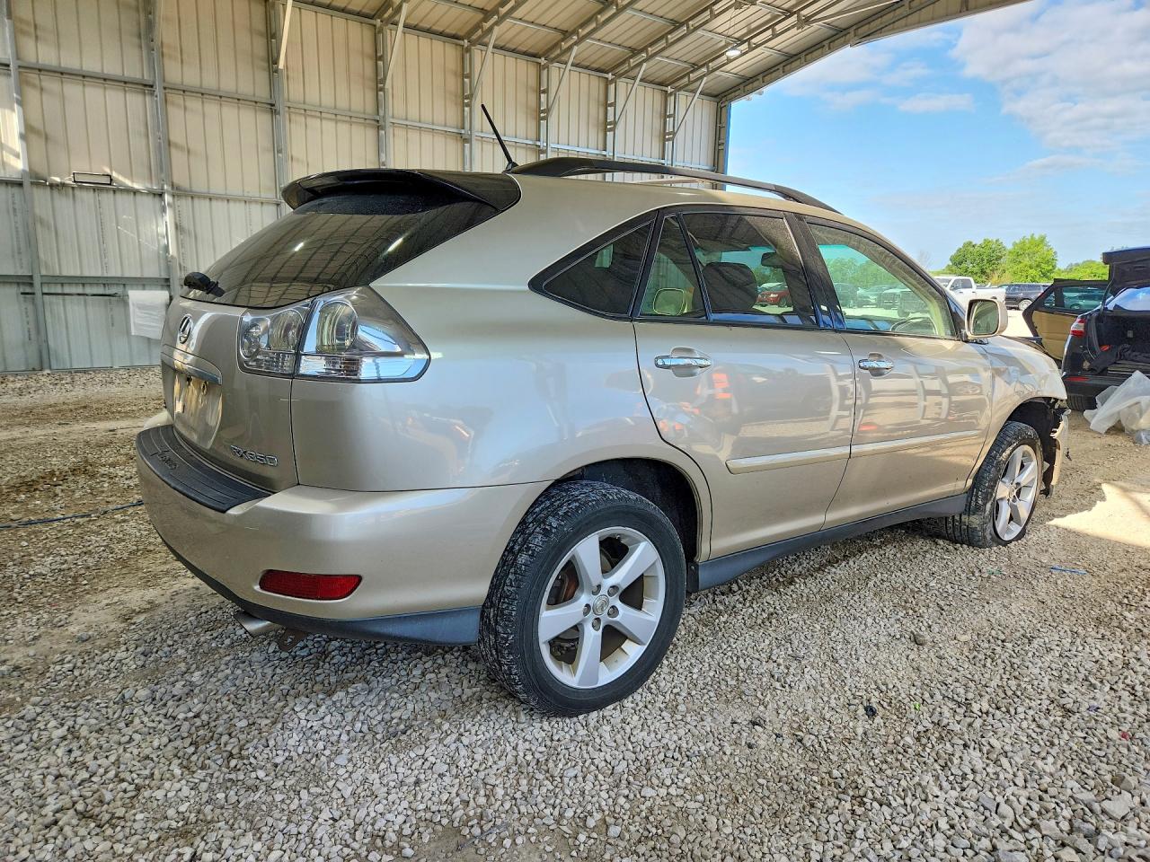 2008 Lexus Rx 350 Gold vin: 2T2HK31UX8C074832