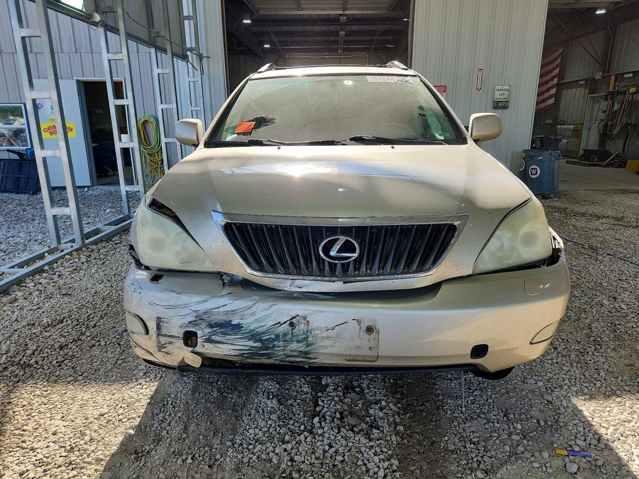 2008 Lexus Rx 350 Gold vin: 2T2HK31UX8C074832