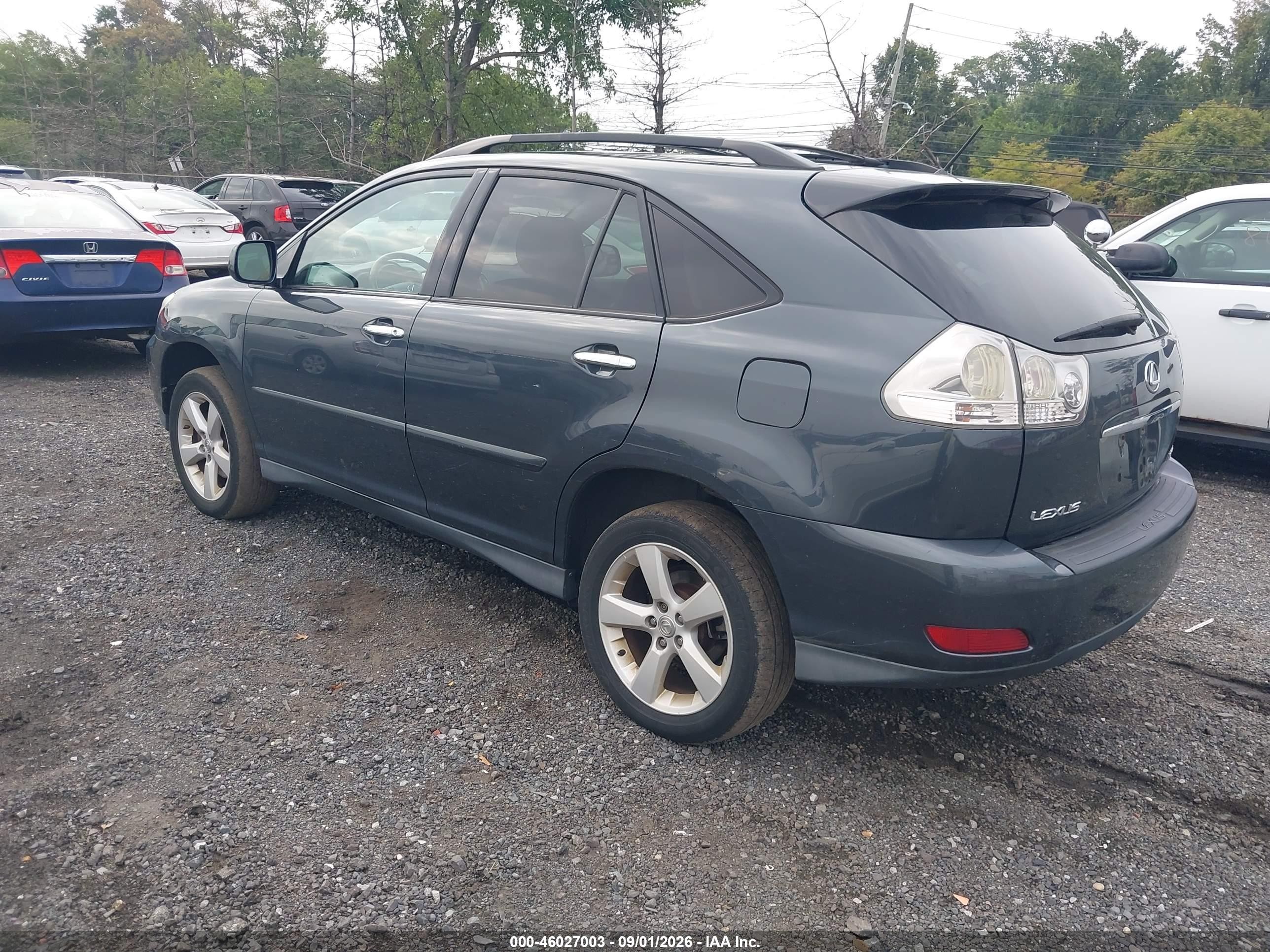 2008 Lexus Rx 350   Серый vin: 2T2HK31UX8C075477