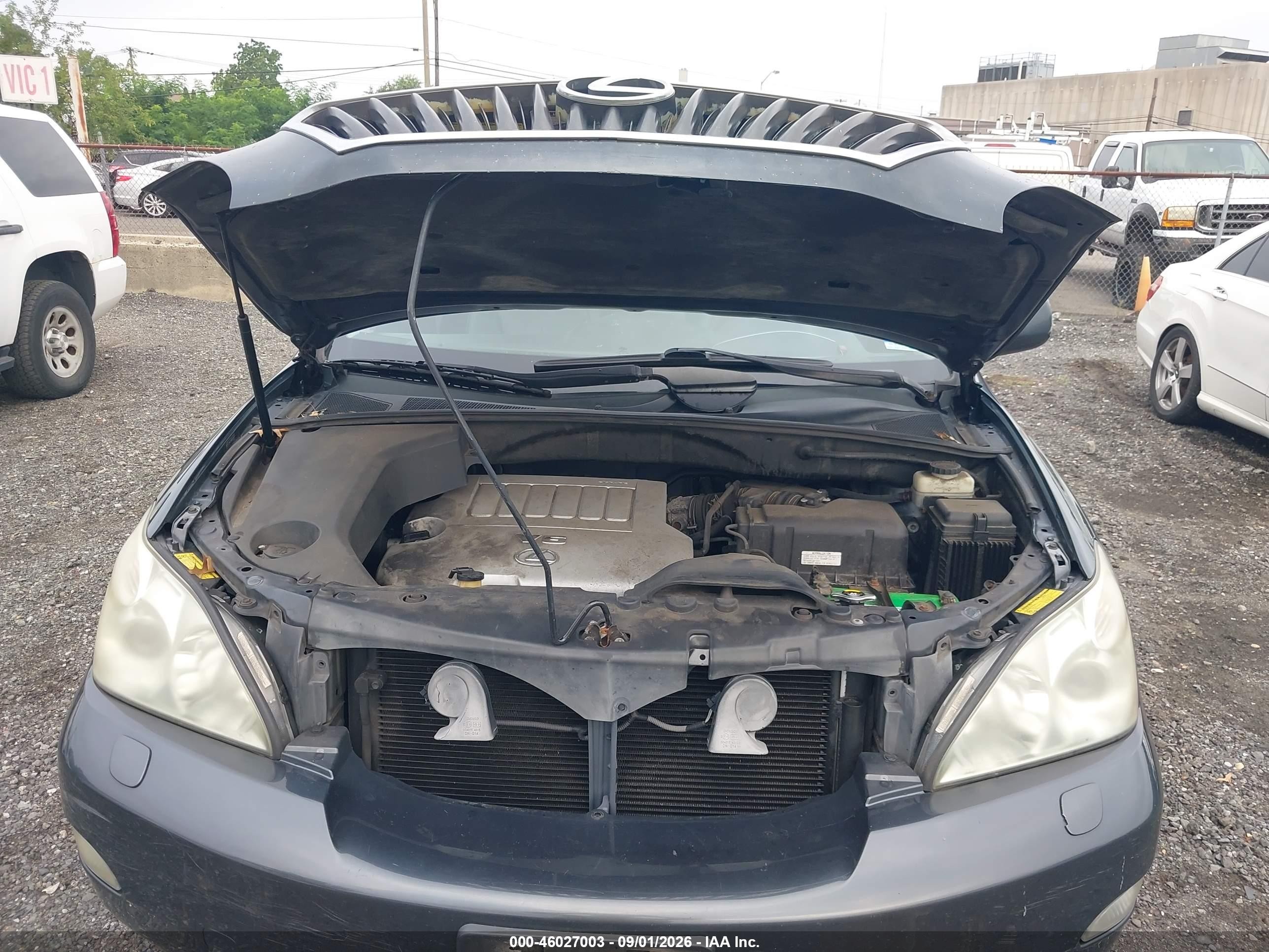 2008 Lexus Rx 350   Серый vin: 2T2HK31UX8C075477