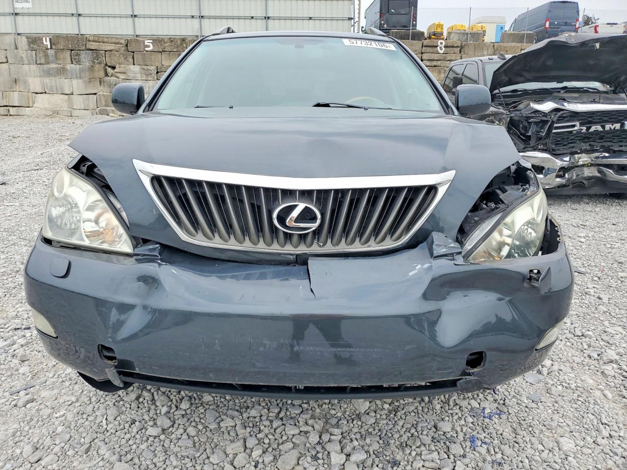 2008 Lexus Rx 350 Charcoal vin: 2T2HK31UX8C076578