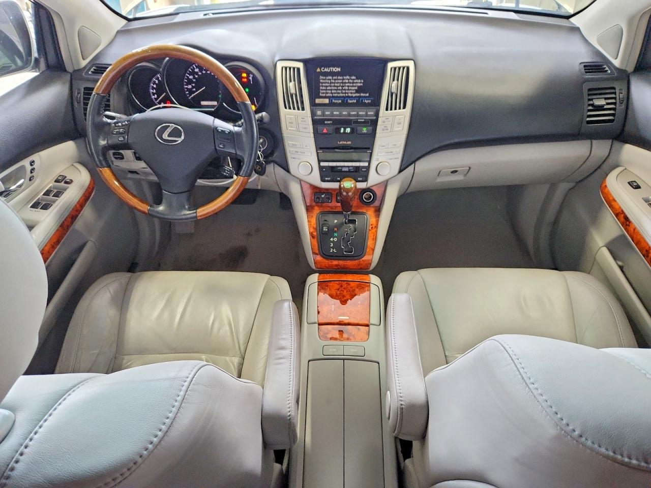 2008 Lexus Rx 350 Silver vin: 2T2HK31UX8C077133
