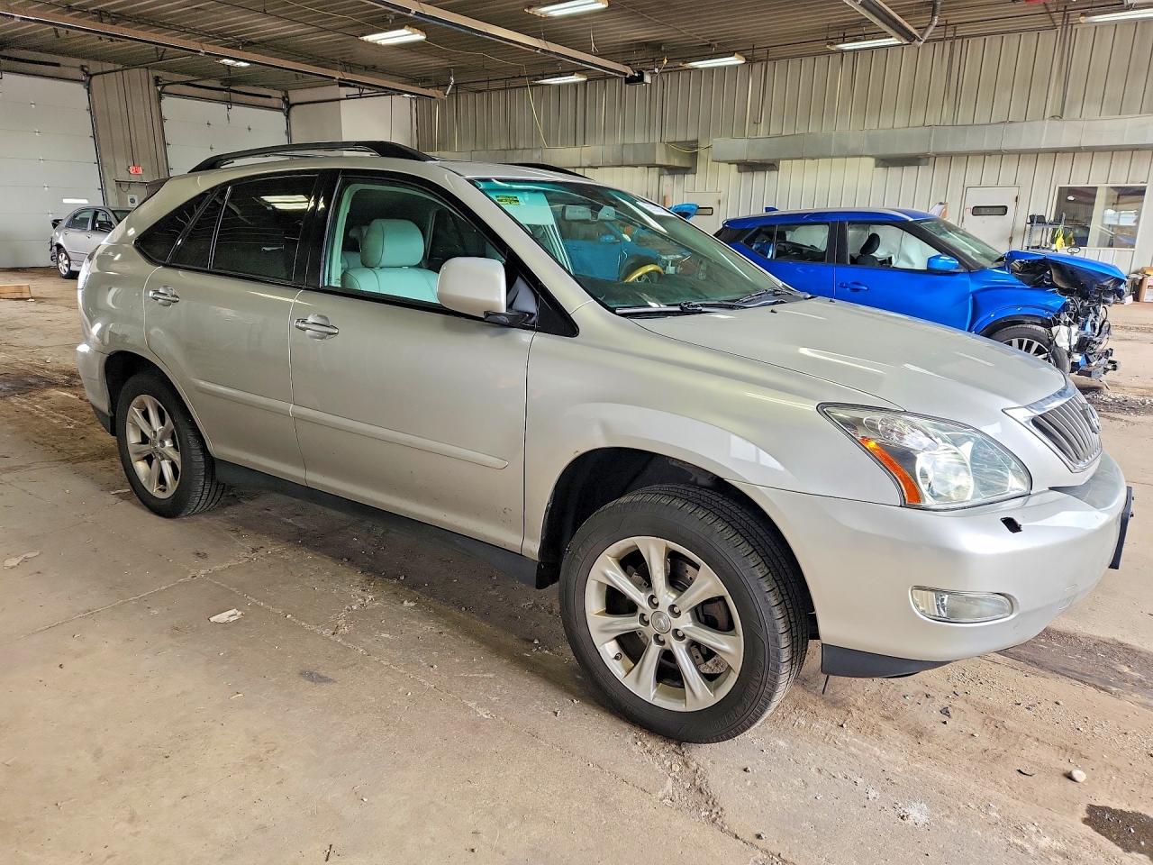 2008 Lexus Rx 350 Silver vin: 2T2HK31UX8C077133