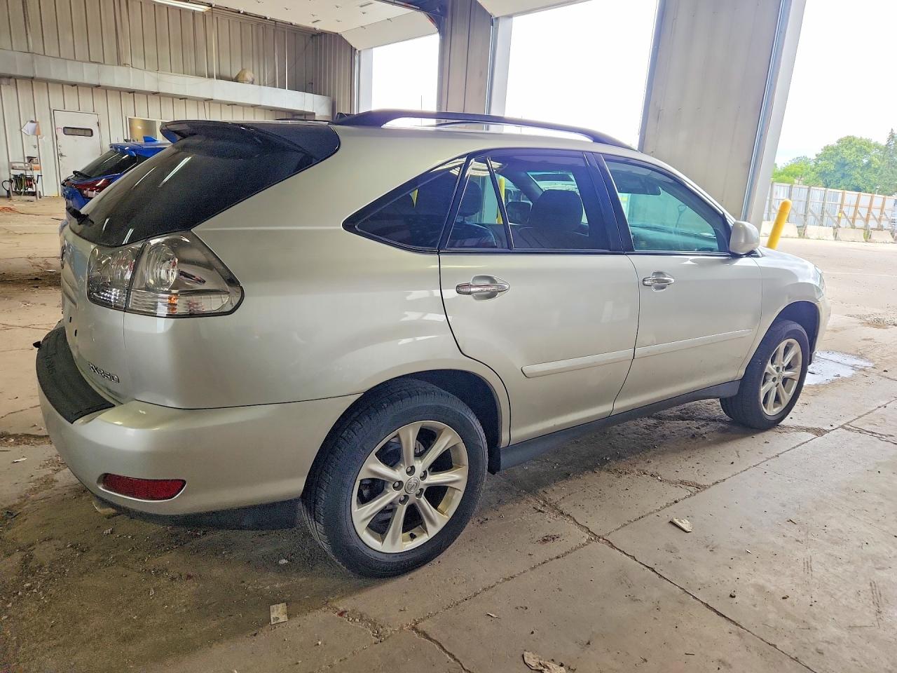 2008 Lexus Rx 350 Silver vin: 2T2HK31UX8C077133