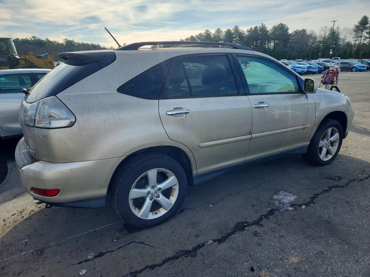 2008 Lexus Rx 350 Желто-коричневый vin: 2T2HK31UX8C078900