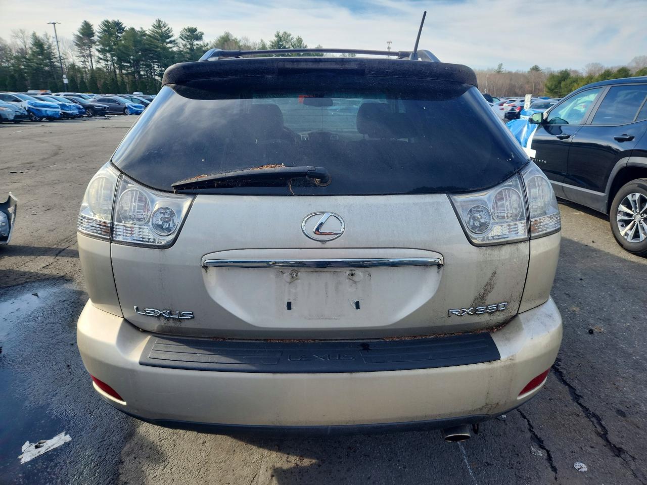 2008 Lexus Rx 350 Желто-коричневый vin: 2T2HK31UX8C078900