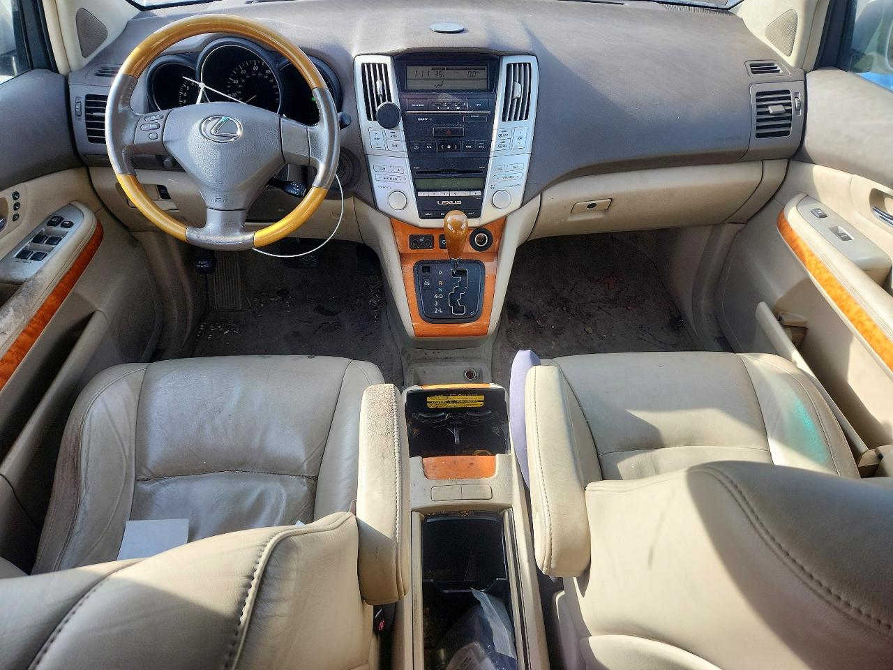 2008 Lexus Rx 350 Желто-коричневый vin: 2T2HK31UX8C078900