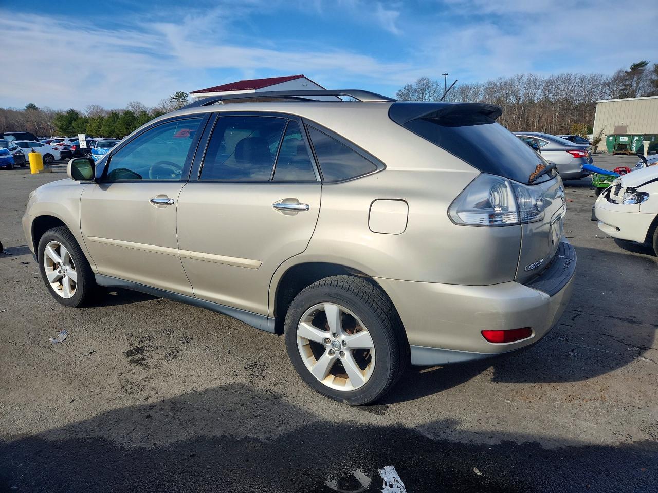2008 Lexus Rx 350 Желто-коричневый vin: 2T2HK31UX8C078900