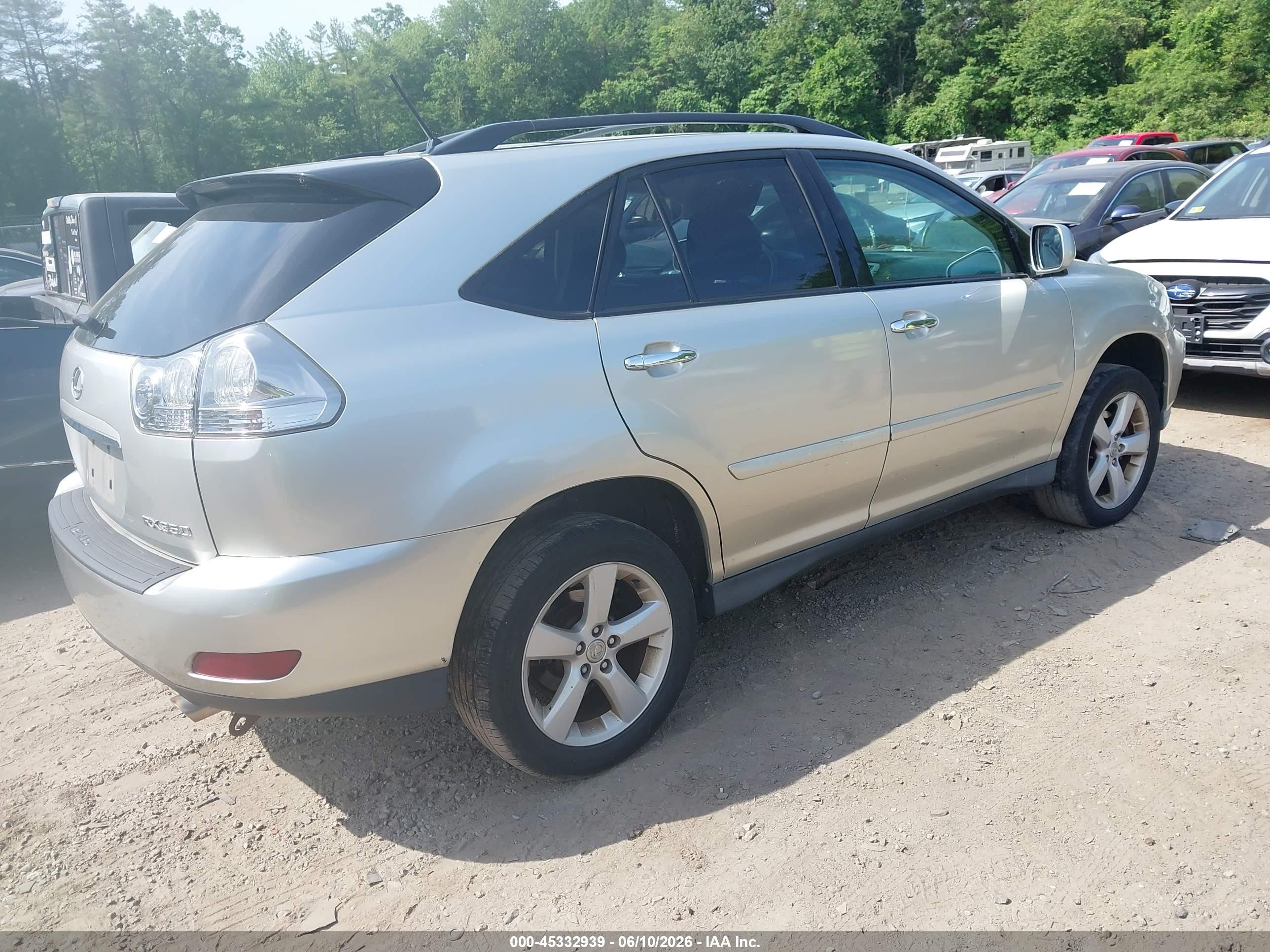 2008 Lexus Rx 350   Tan vin: 2T2HK31UX8C089752