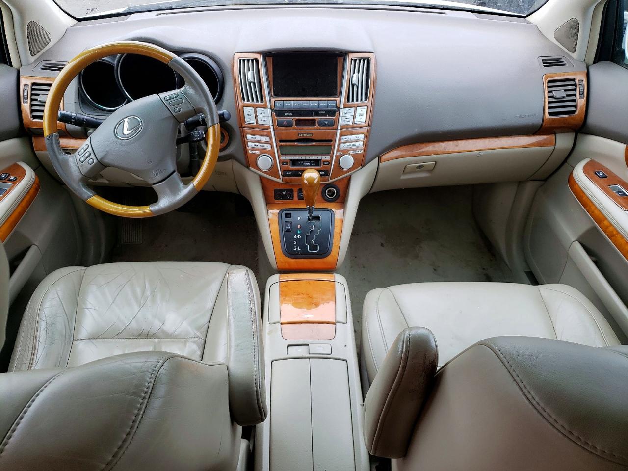 2008 Lexus Rx 350 White vin: 2T2HK31UX8C091193
