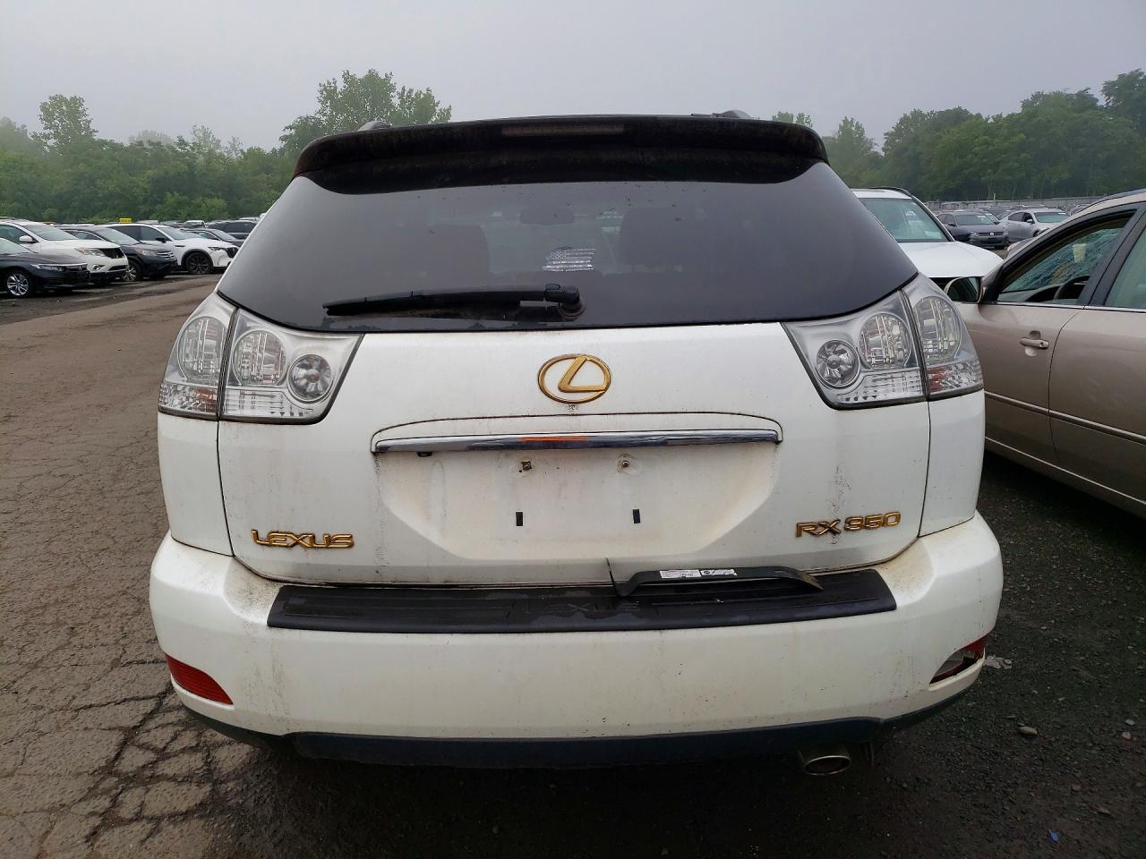 2008 Lexus Rx 350 White vin: 2T2HK31UX8C091193