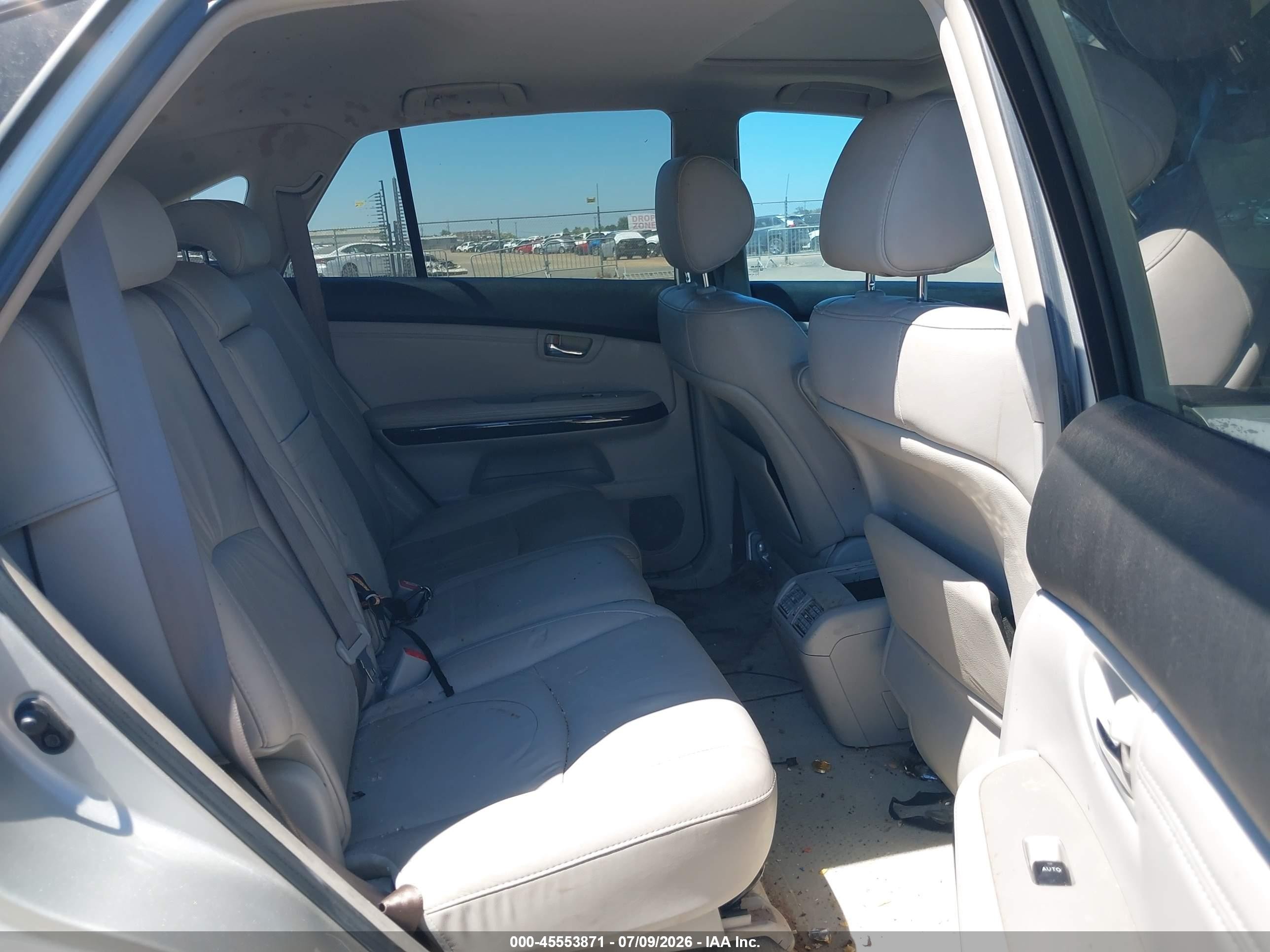 2008 Lexus Rx 350   Silver vin: 2T2HK31UX8C093526