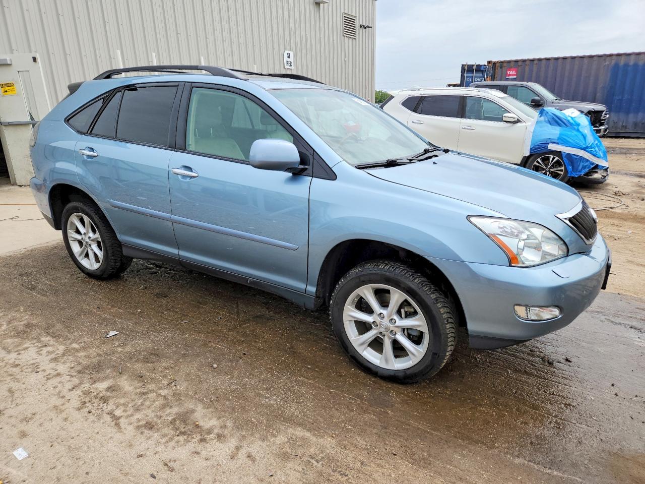2008 Lexus Rx 350 Blue vin: 2T2HK31UX8C094868