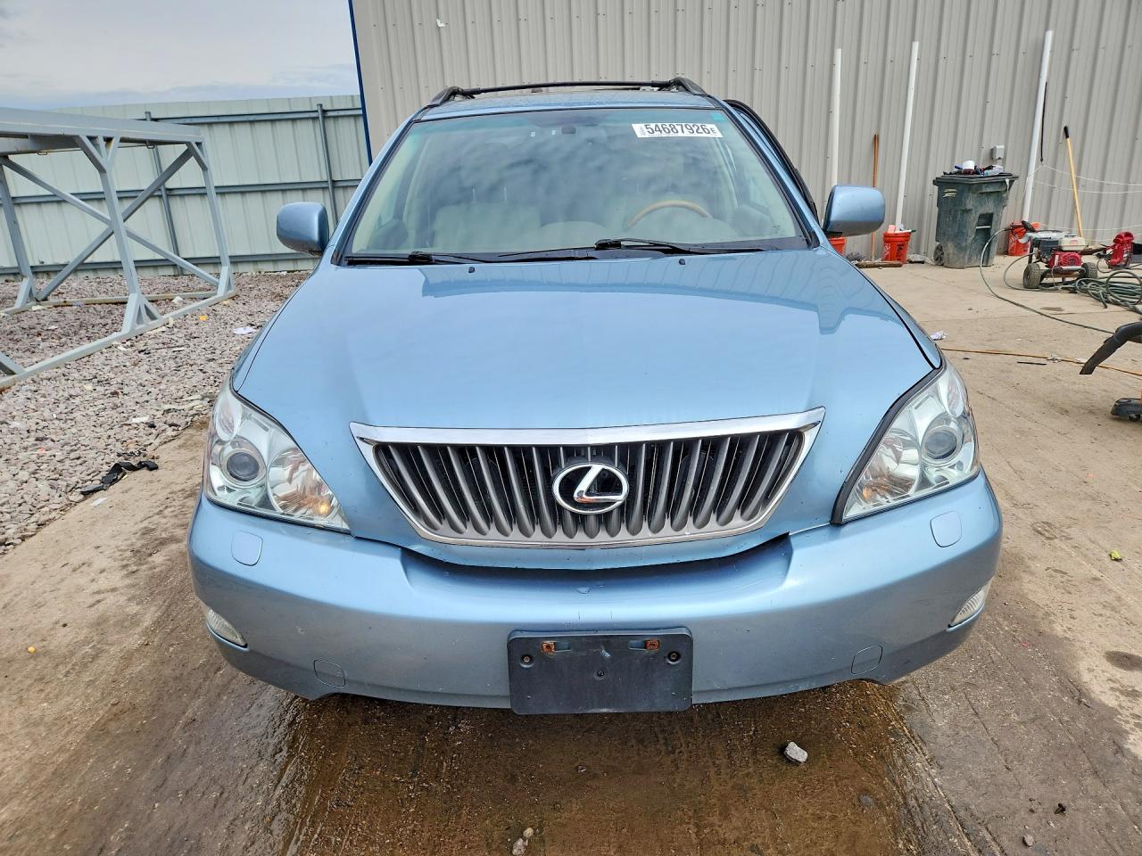 2008 Lexus Rx 350 Blue vin: 2T2HK31UX8C094868