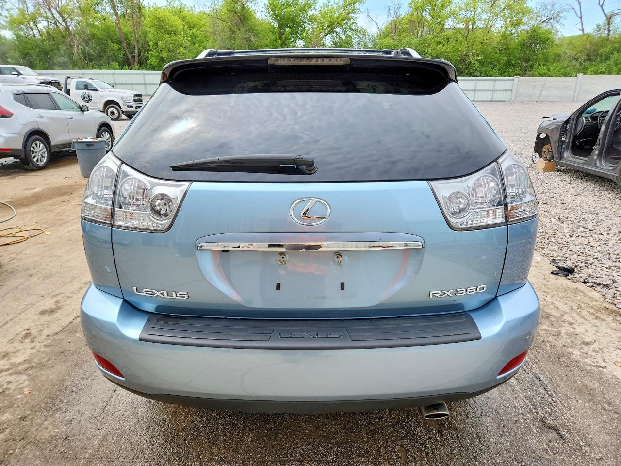 2008 Lexus Rx 350 Blue vin: 2T2HK31UX8C094868