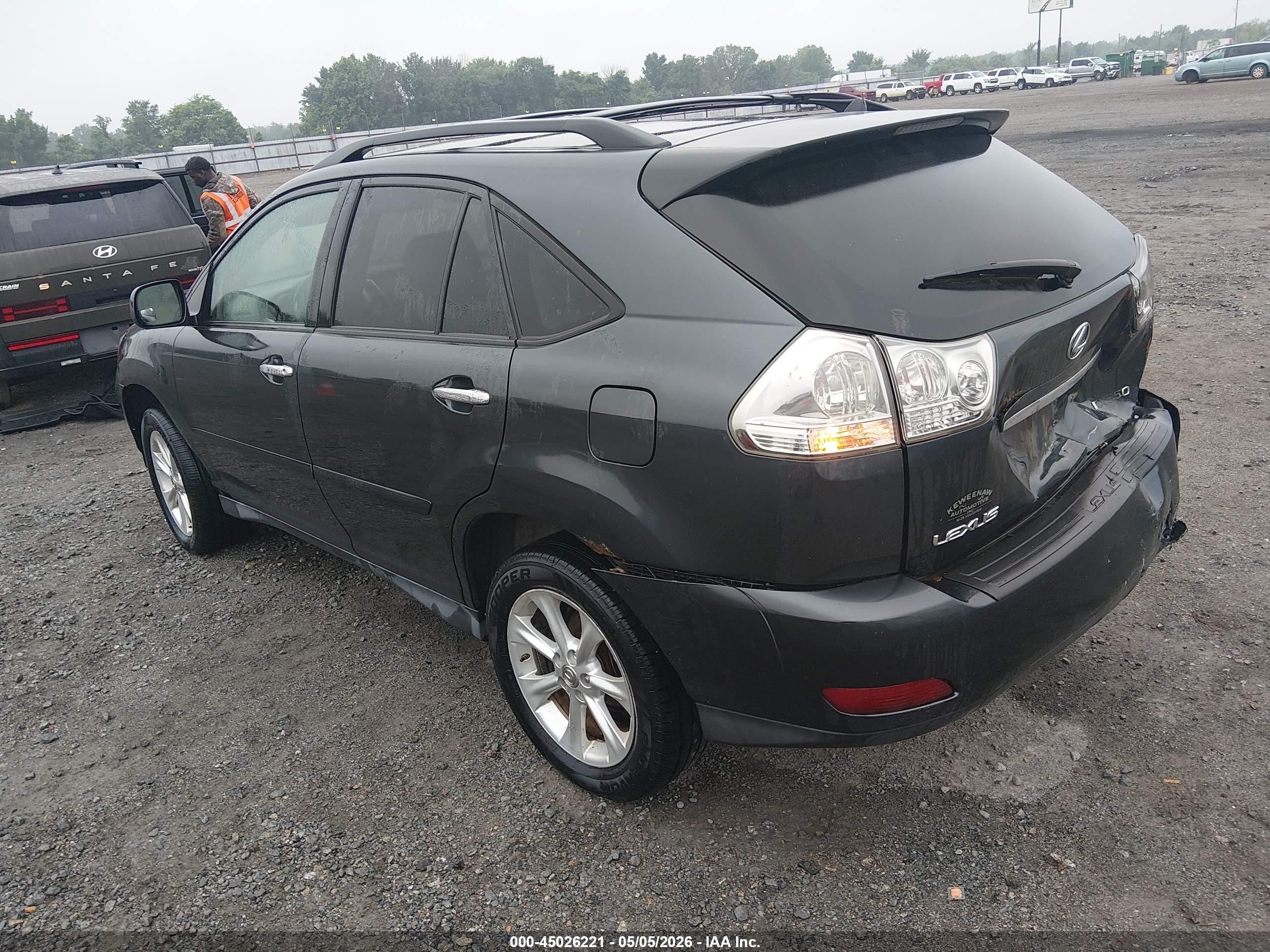 2009 Lexus Rx 350   Gray vin: 2T2HK31UX9C107460