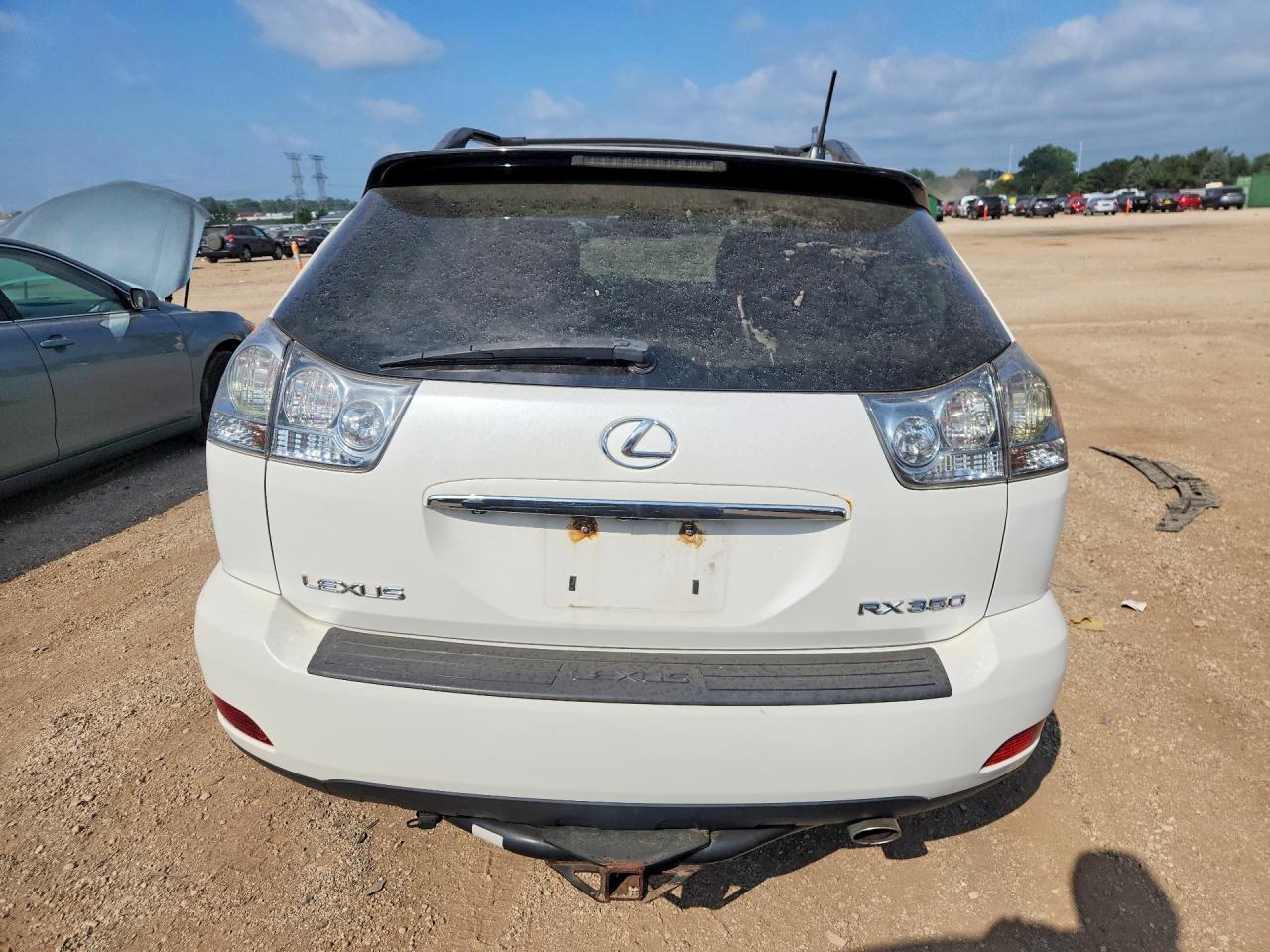 2009 Lexus Rx 350 White vin: 2T2HK31UX9C110116