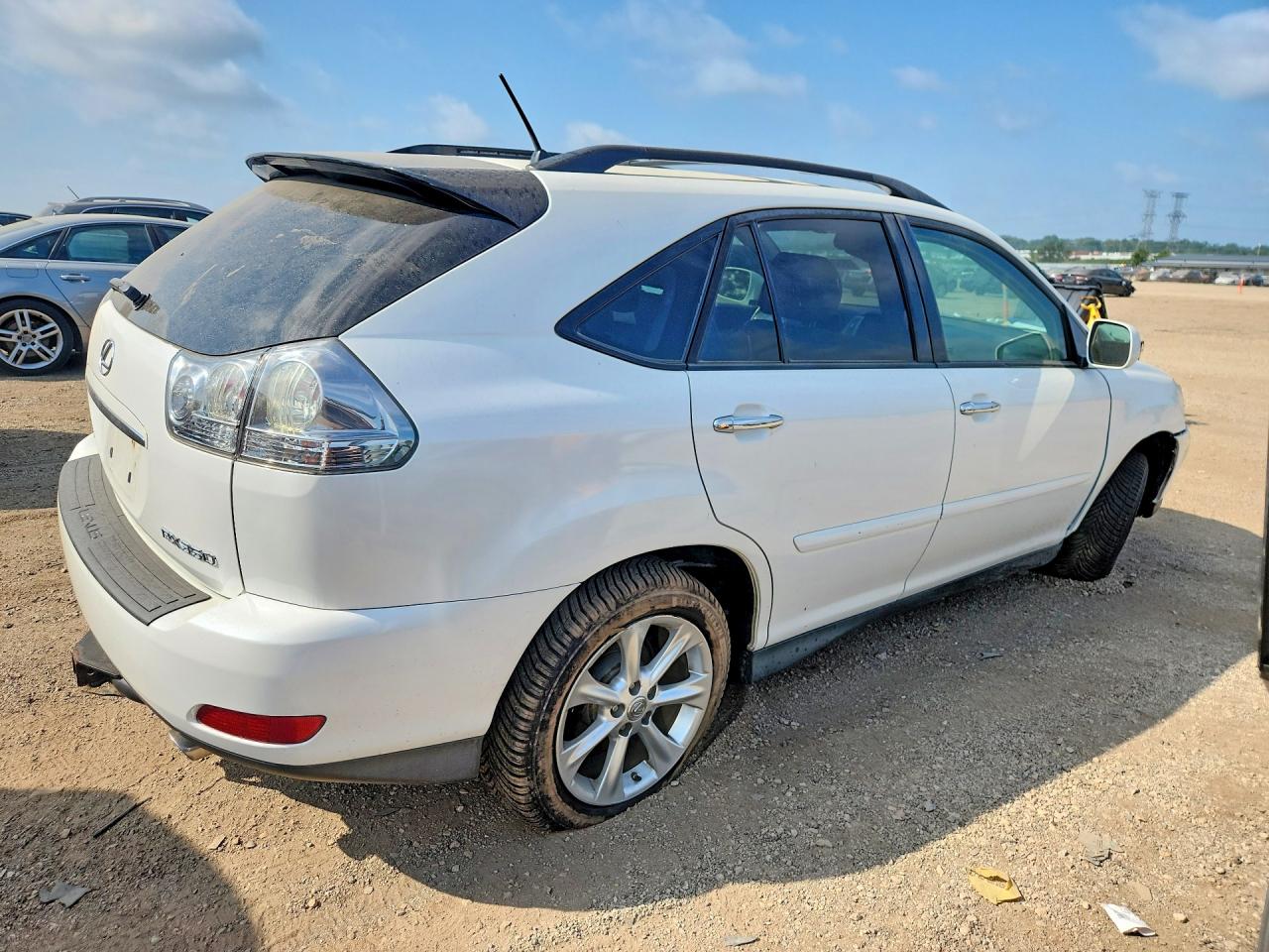 2009 Lexus Rx 350 White vin: 2T2HK31UX9C110116