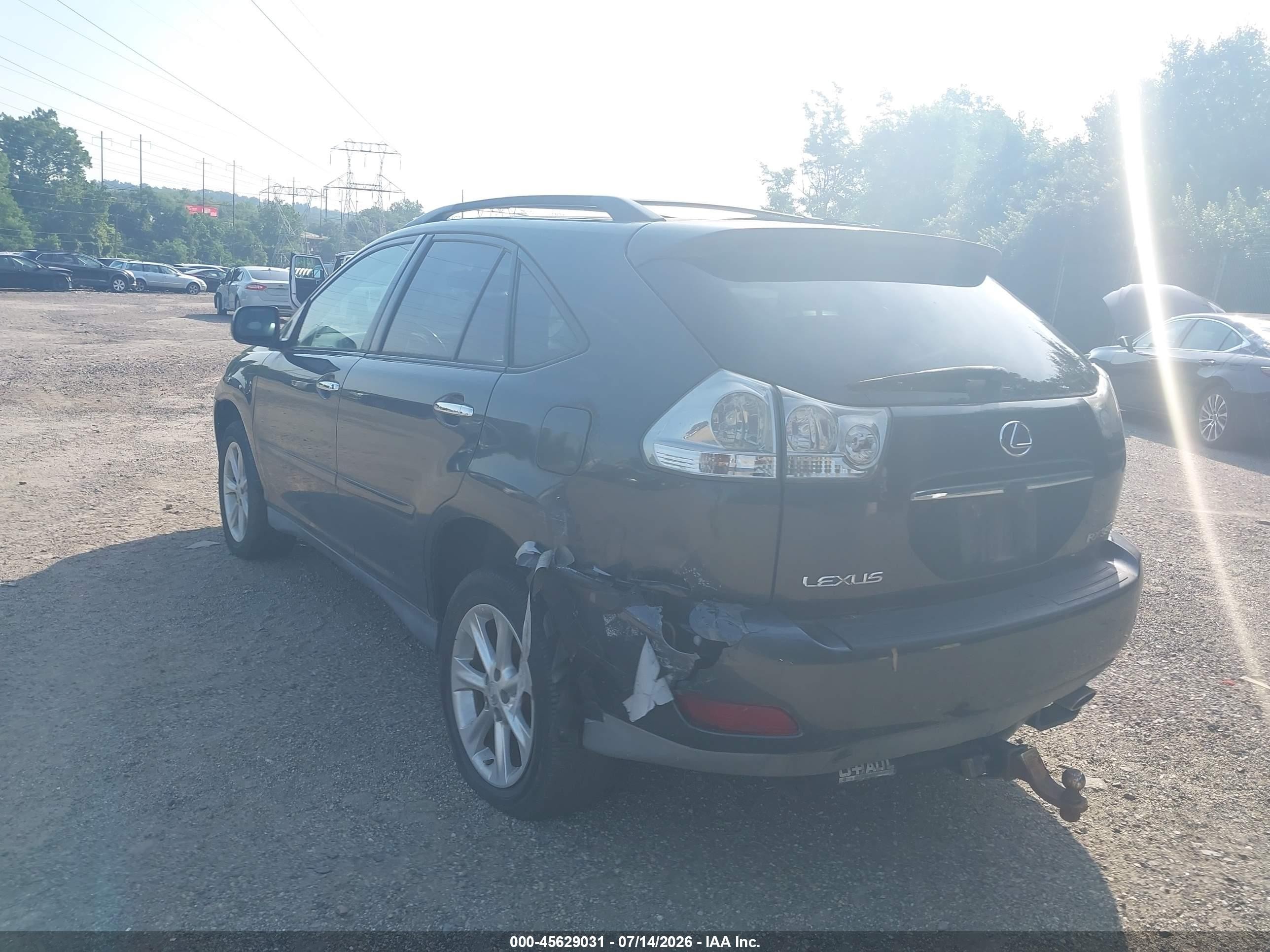 2009 Lexus Rx 350   Dark Blue vin: 2T2HK31UX9C122010