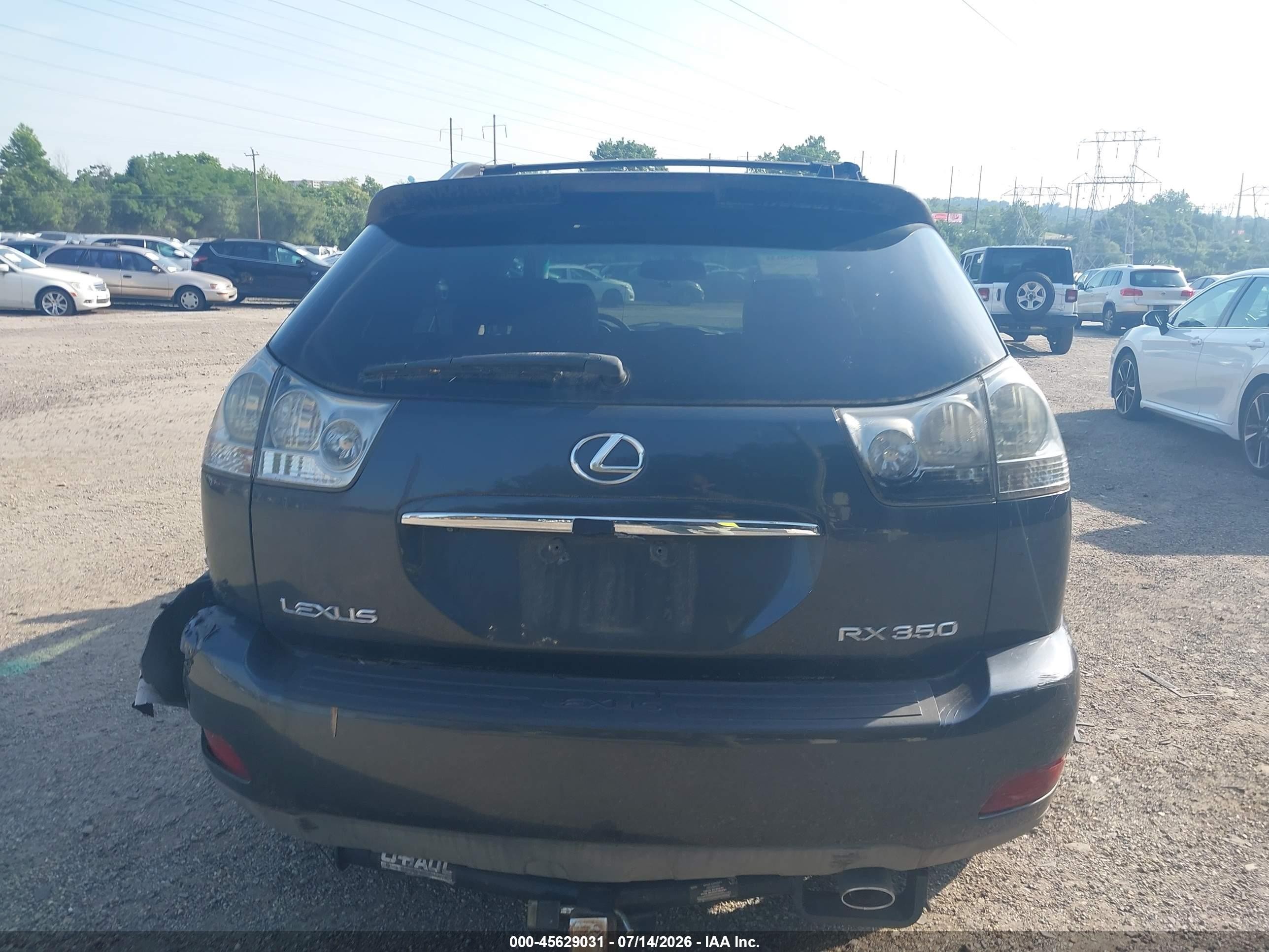 2009 Lexus Rx 350   Dark Blue vin: 2T2HK31UX9C122010