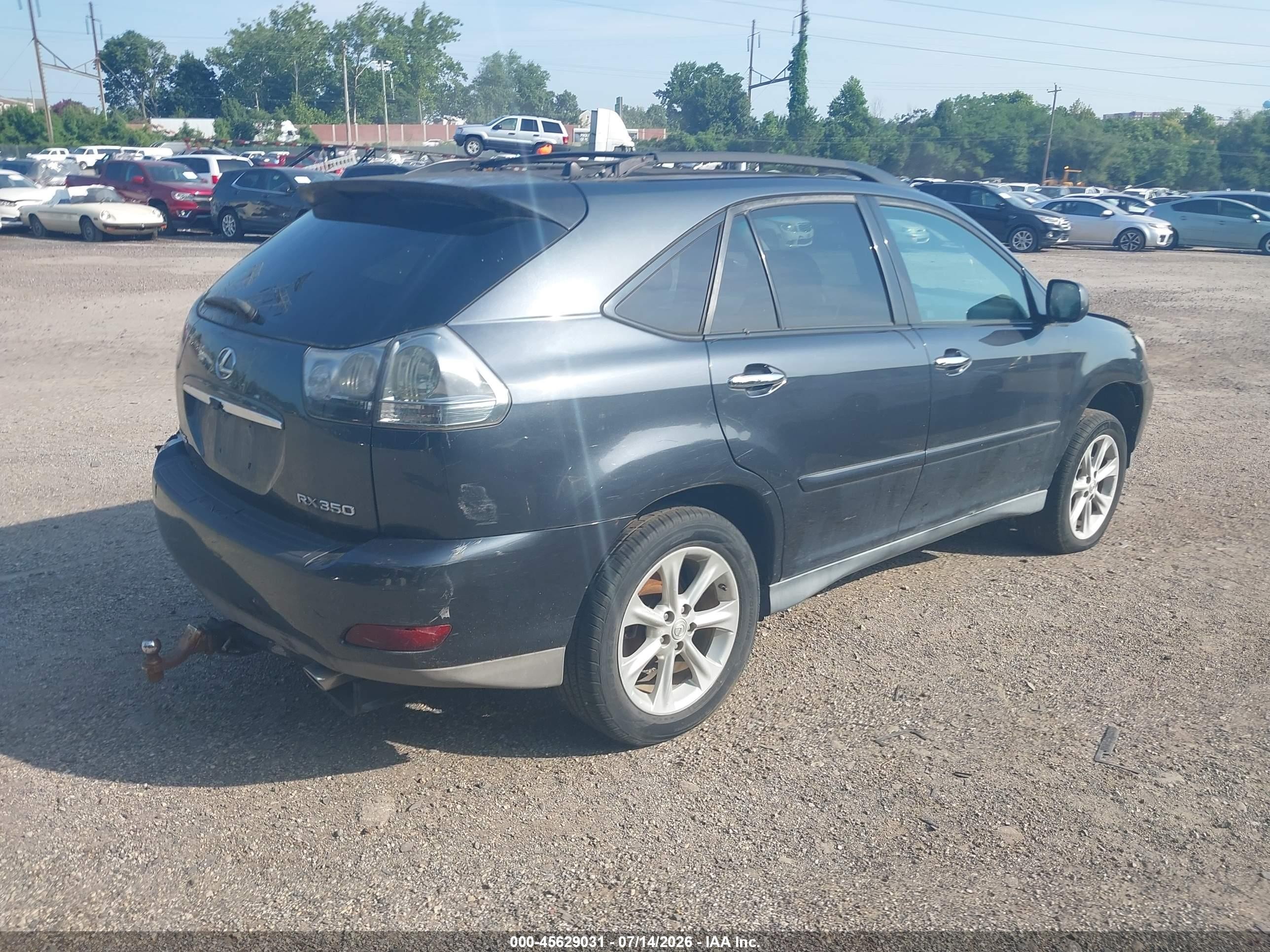 2009 Lexus Rx 350   Dark Blue vin: 2T2HK31UX9C122010