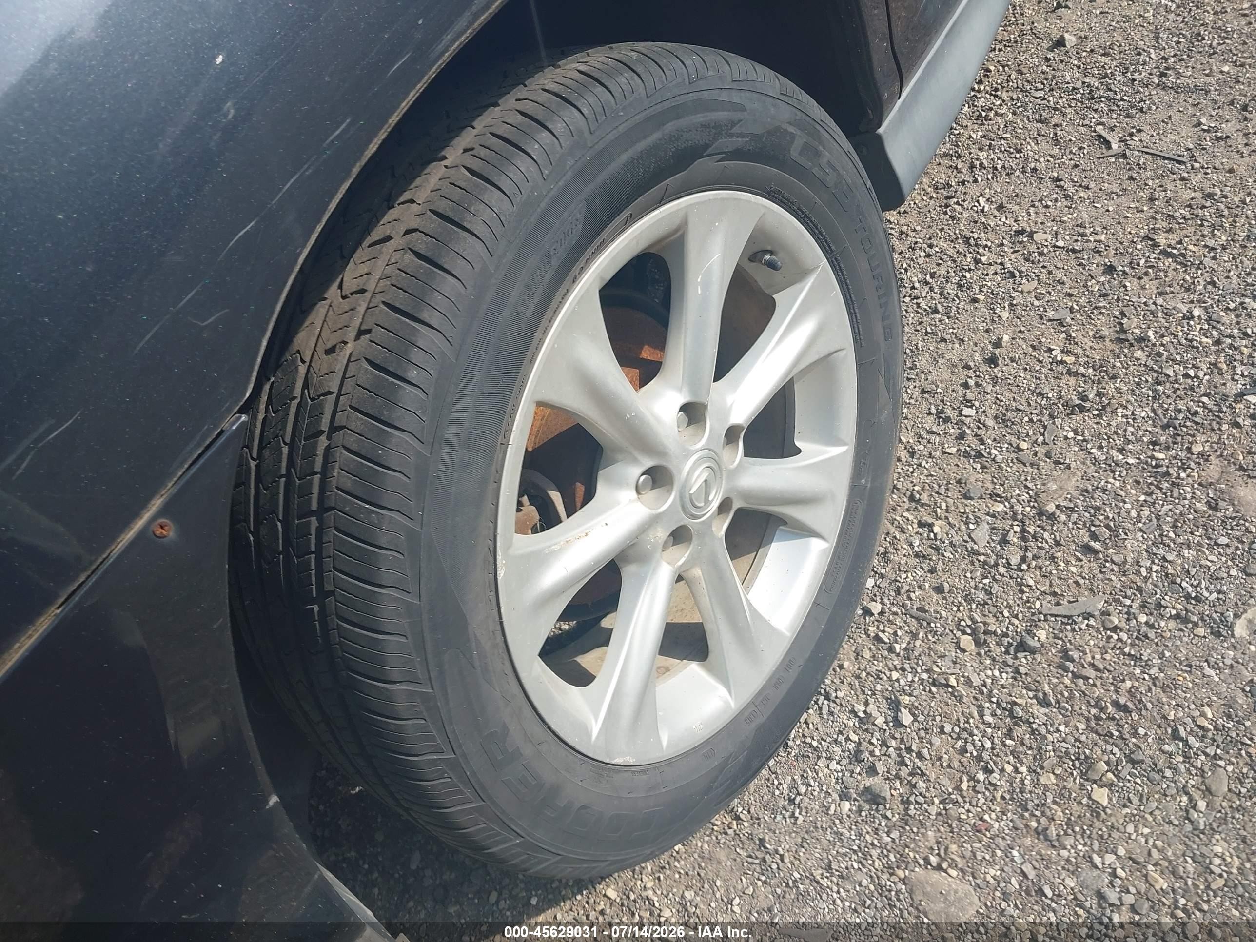 2009 Lexus Rx 350   Dark Blue vin: 2T2HK31UX9C122010
