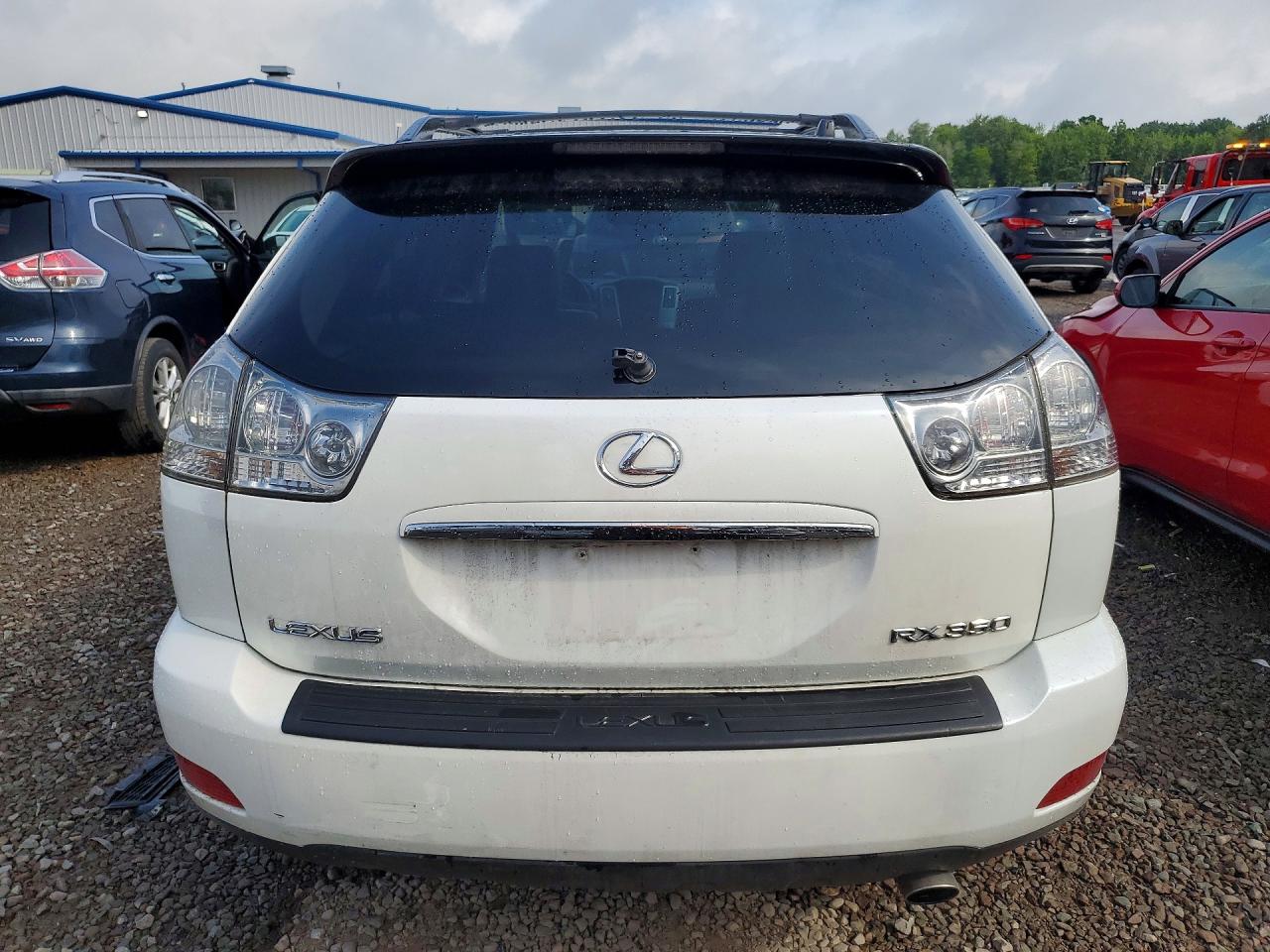 2009 Lexus Rx 350 White vin: 2T2HK31UX9C124582
