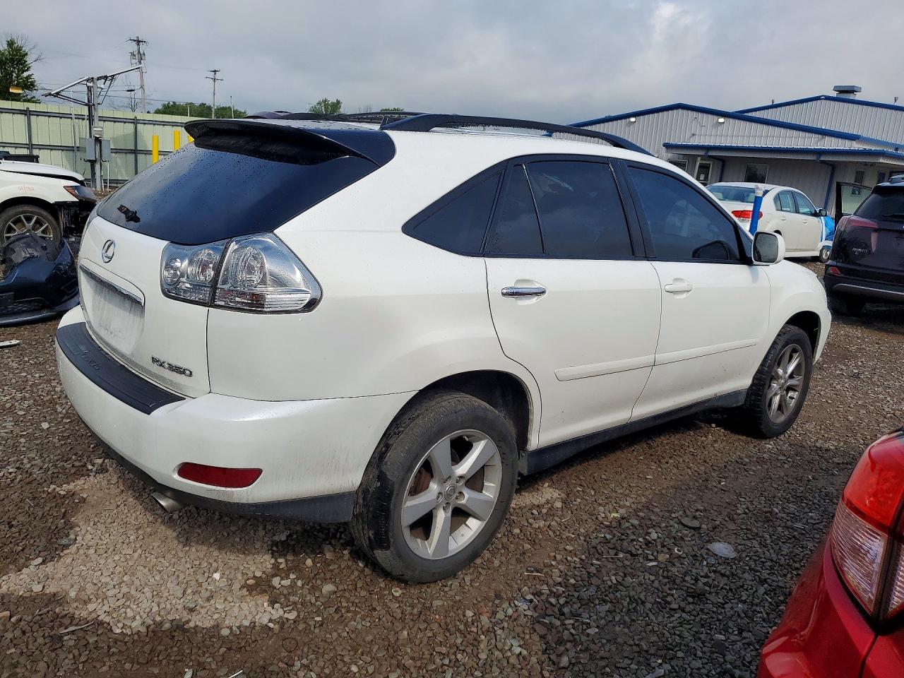 2009 Lexus Rx 350 White vin: 2T2HK31UX9C124582