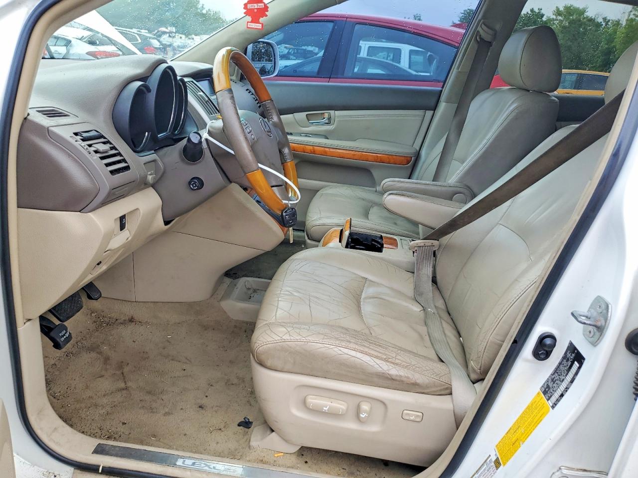 2009 Lexus Rx 350 White vin: 2T2HK31UX9C124582