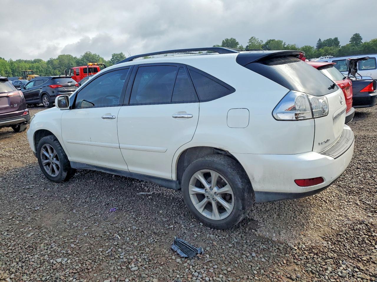 2009 Lexus Rx 350 White vin: 2T2HK31UX9C124582