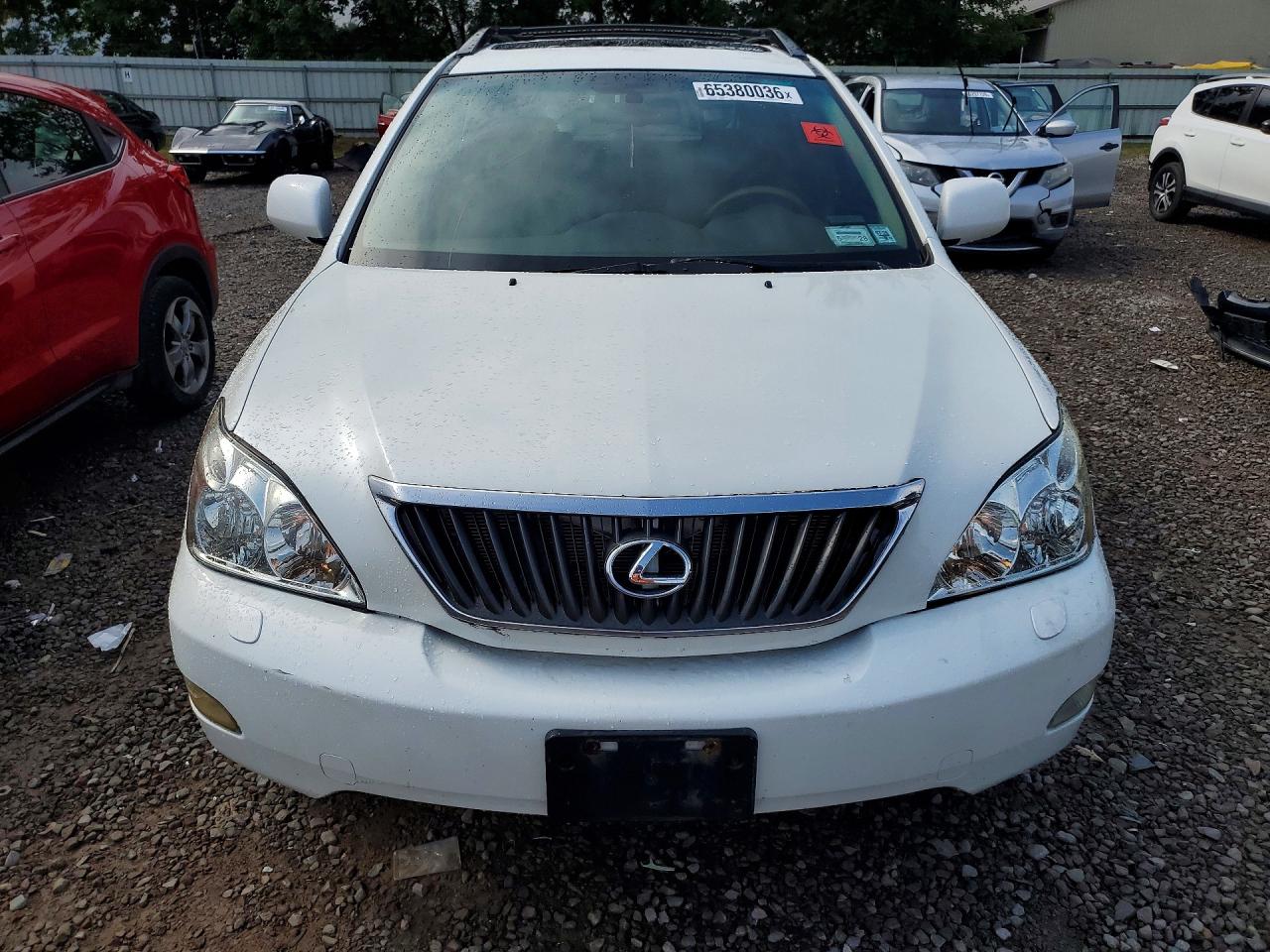 2009 Lexus Rx 350 White vin: 2T2HK31UX9C124582