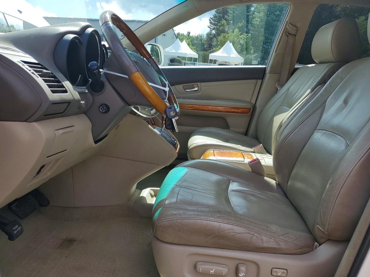 2009 Lexus Rx 350 Белый vin: 2T2HK31UX9C125411