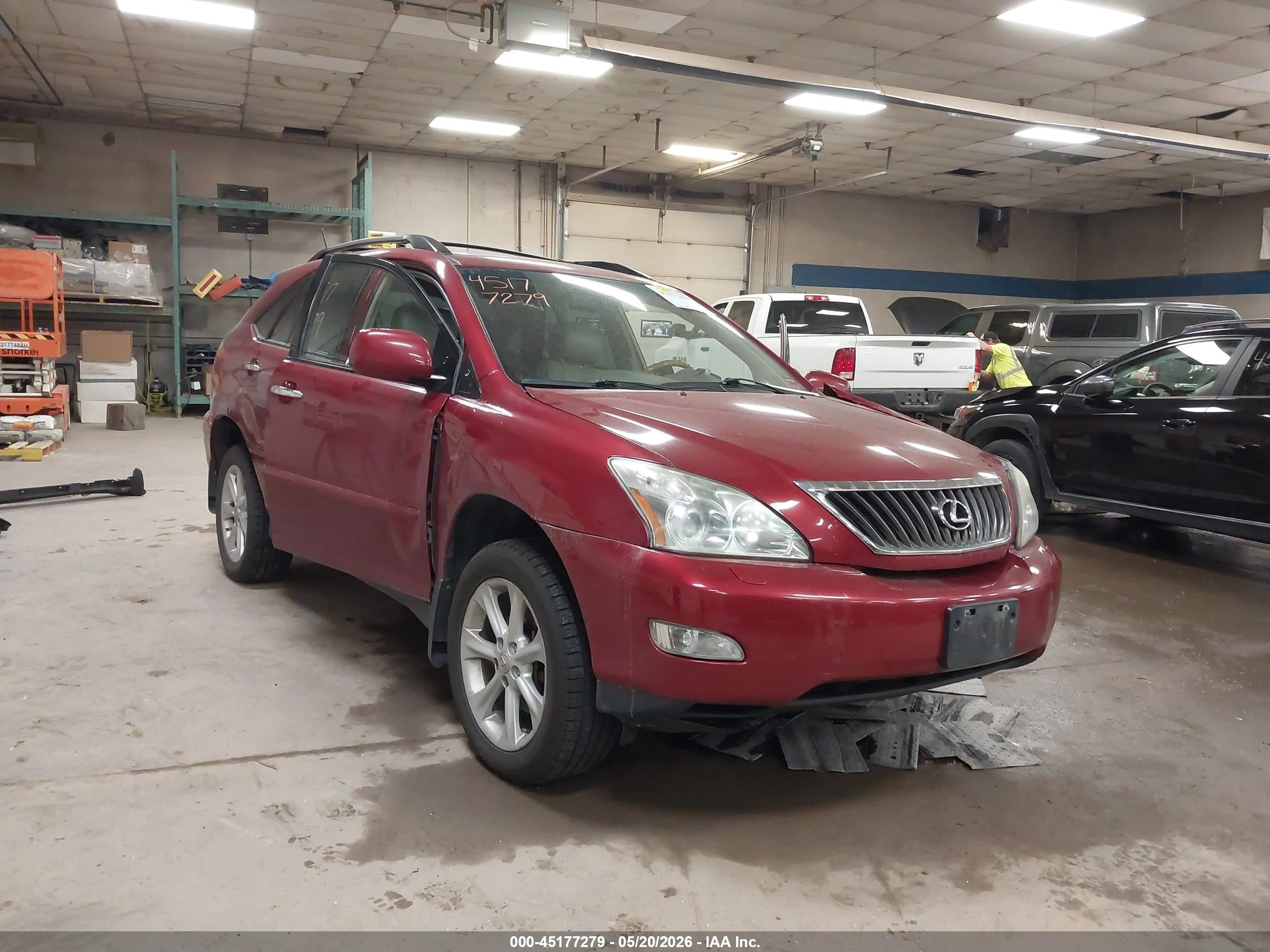 2009 Lexus Rx 350   Red vin: 2T2HK31UX9C126008