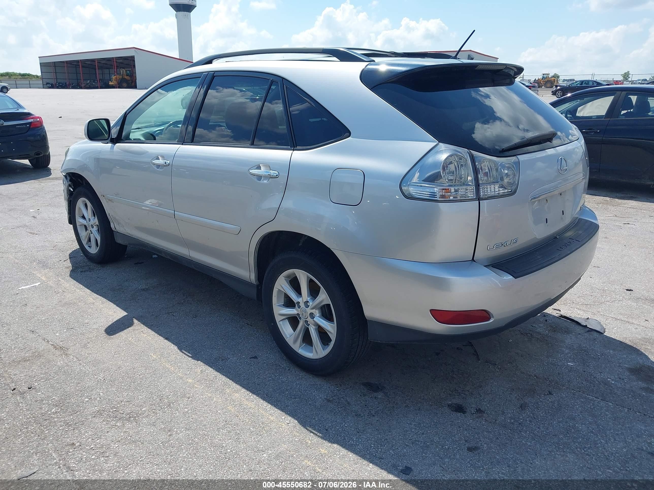 2009 Lexus Rx 350   Silver vin: 2T2HK31UX9C128261