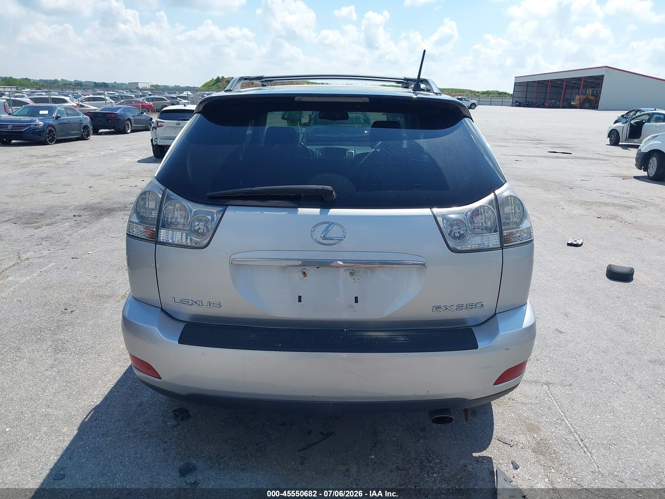 2009 Lexus Rx 350   Silver vin: 2T2HK31UX9C128261