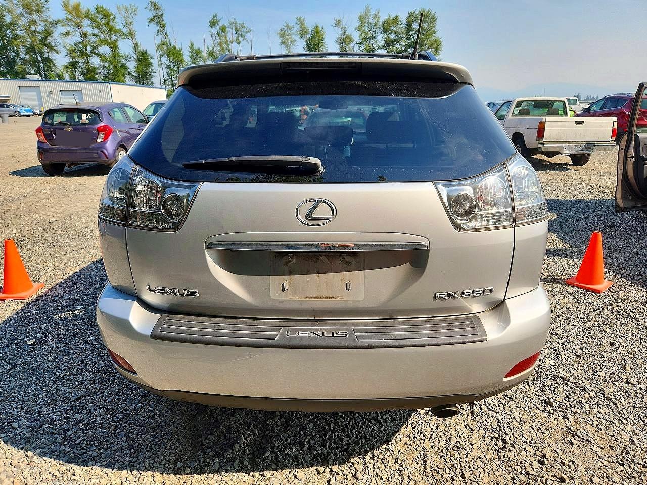 2009 Lexus Rx 350 Silver vin: 2T2HK31UX9C128728